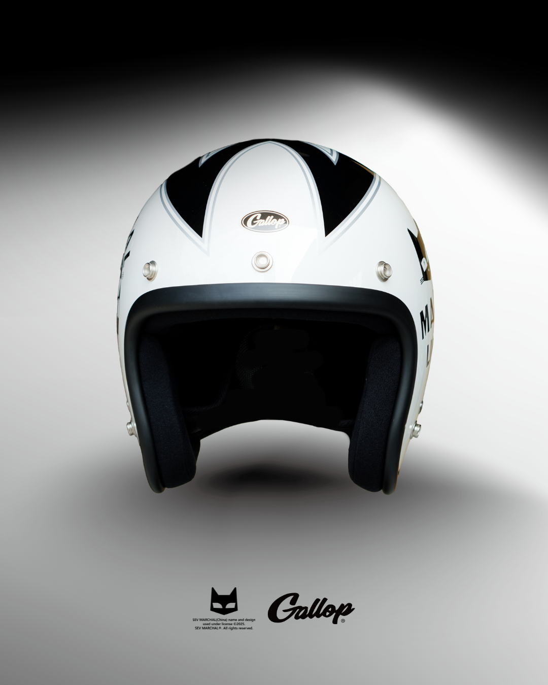 SEV MARCHAL × GALLOP 3/4 復古安全帽