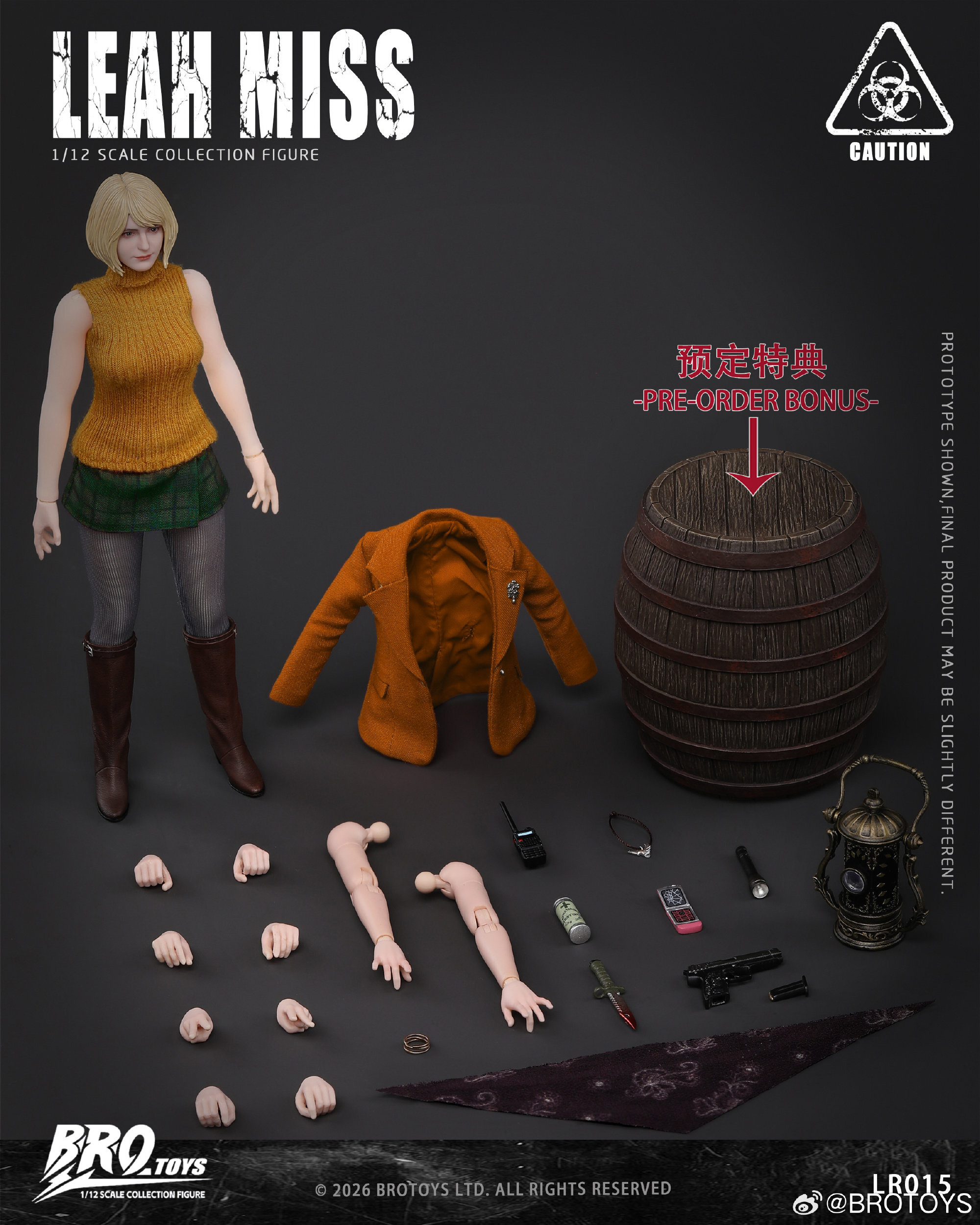 BROTOYS 1/12 Leah Miss Action Figure (LR015