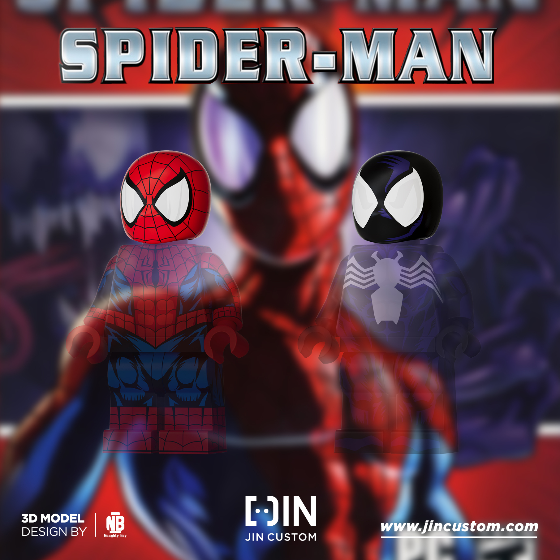 [Jin Custom][Preorder] Spider-Man Hood