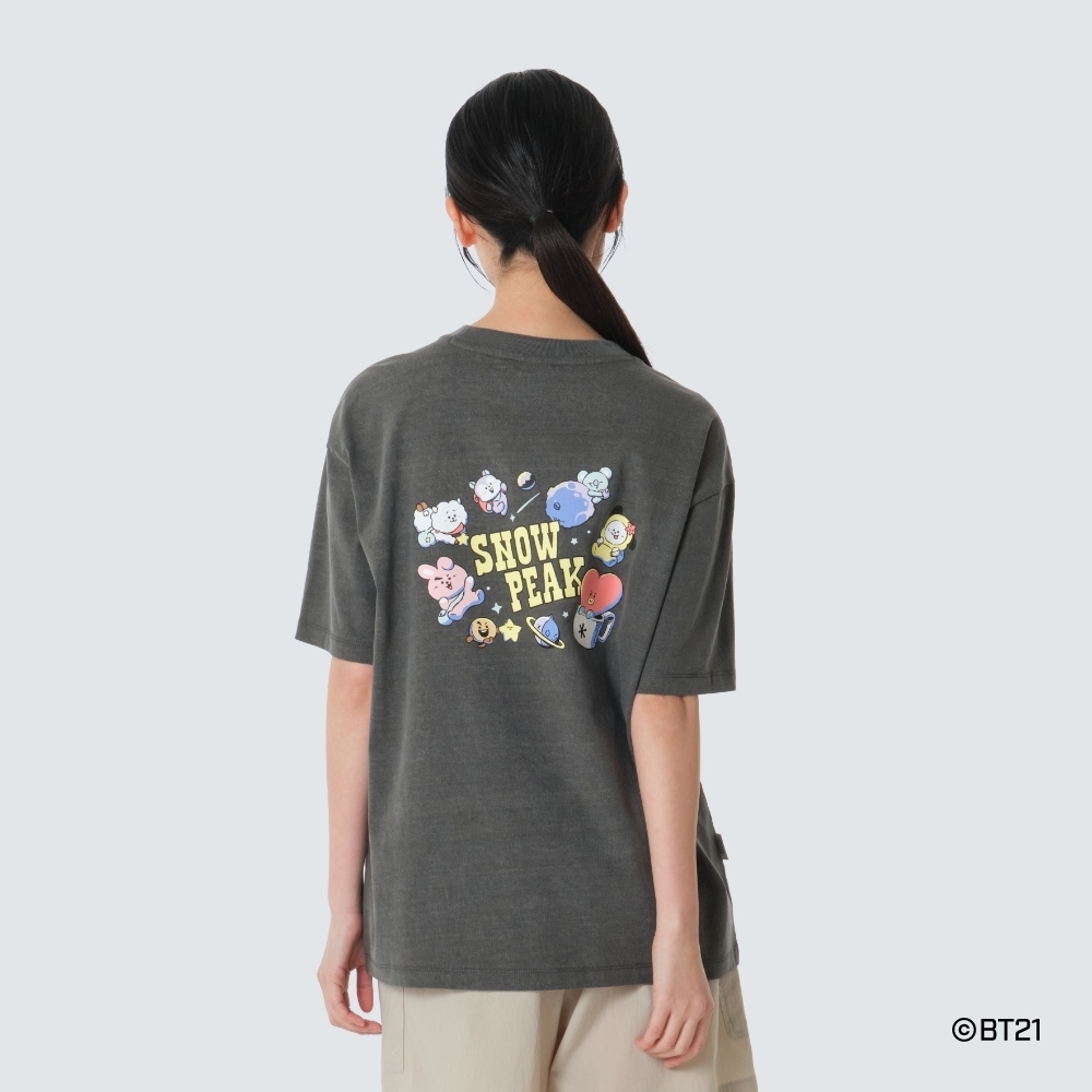Snow Peak x BT21 聯名圖案短袖 T 恤 S26MWF-TS92