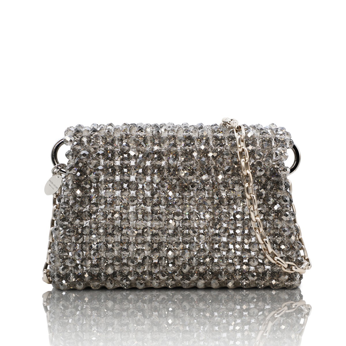 1PO0506-822 [PALERA MILANO] Jean's Selection - Maxi Roma Grey Gold Hardware 100cm #BGMXRO-C10X8A (EU)