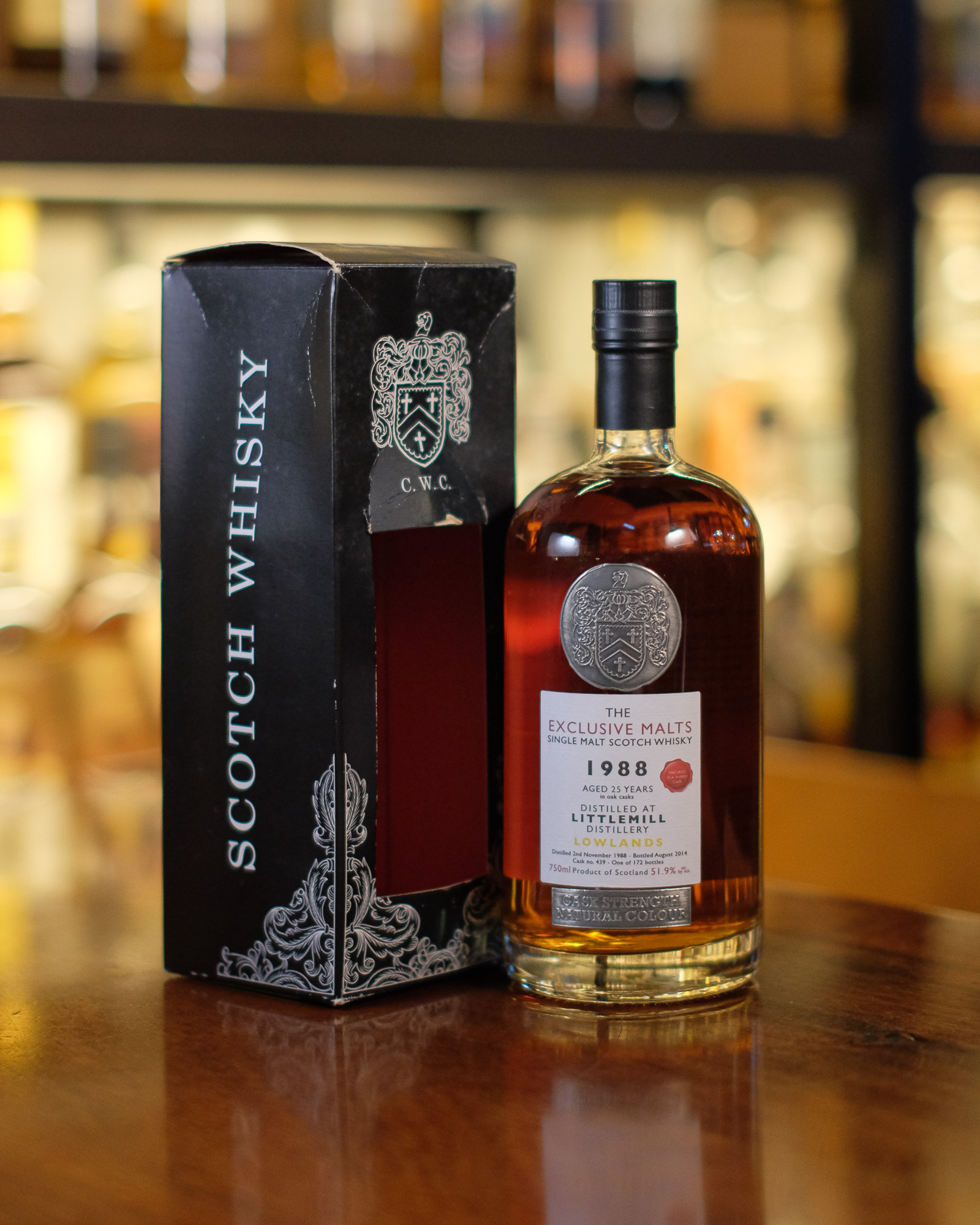 Littlemill 1988/2014 25YO Sherry Cask #439 51.9% Creative Whisky Company