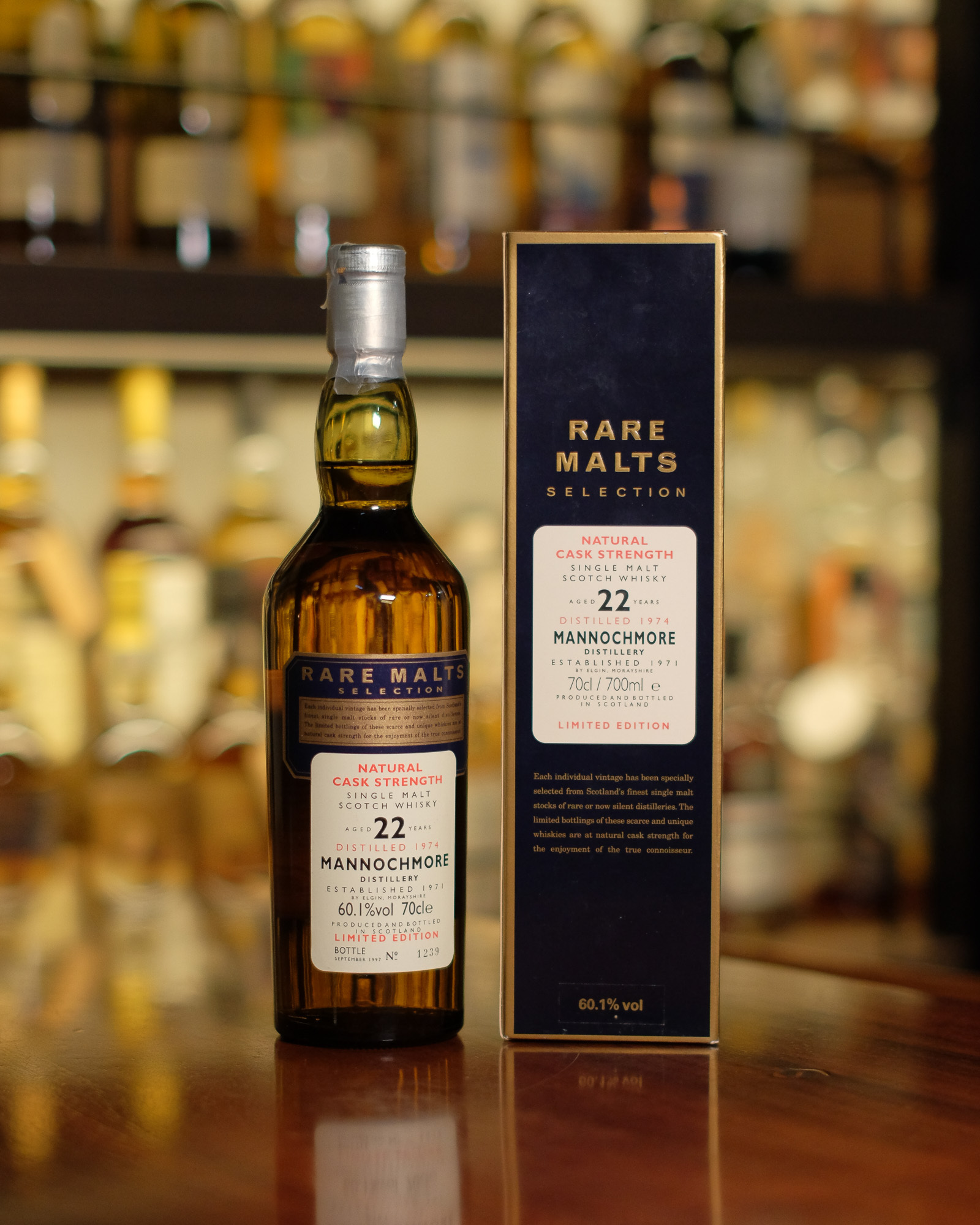 Mannochmore 1974/1997 22YO 60.1% Rare Malts