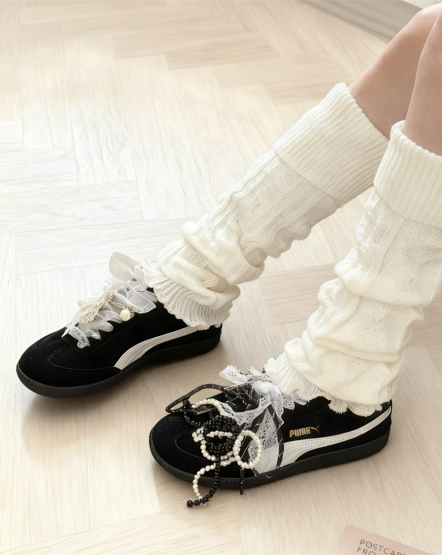 代購-Puma 9-T suede 復古底 麂皮 德訓鞋 黑白 406756-05