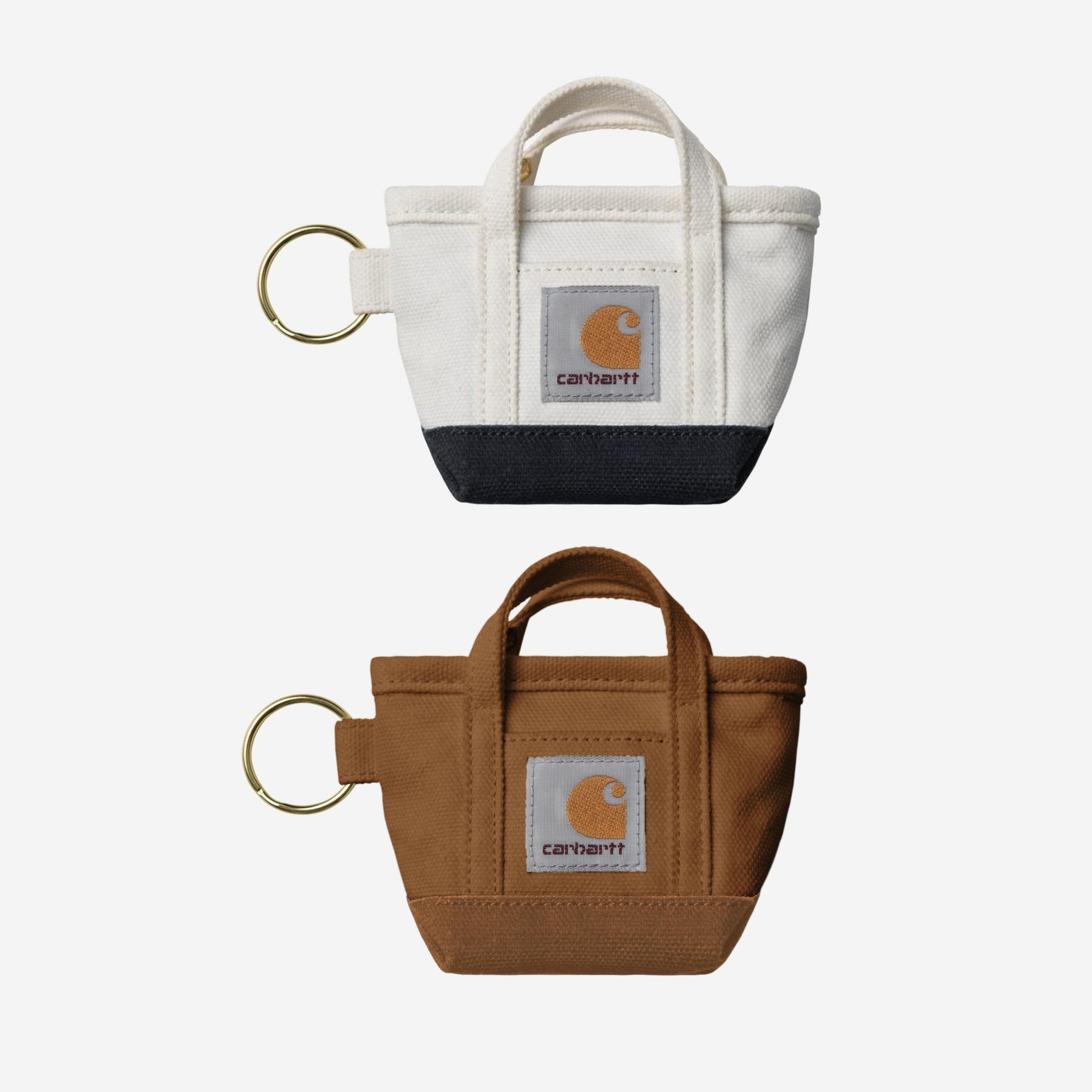 2026SS CARHARTT Mini Tote Bag Keychain 迷你 托特包 鑰匙圈 現貨 I036418