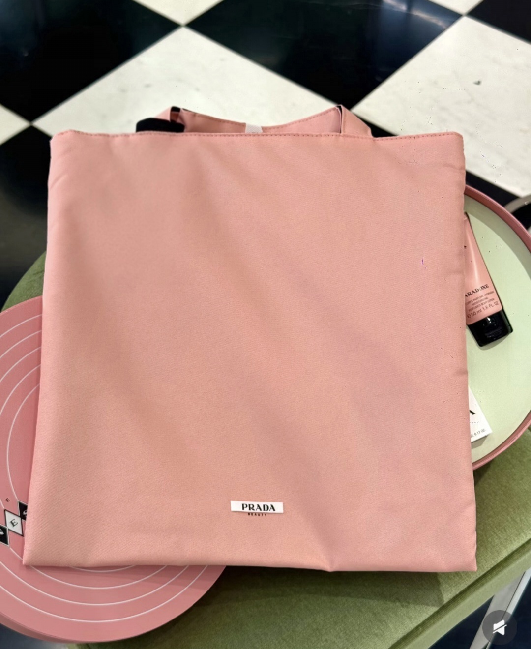Prada beauty Gift 雙面 Tote Bag 可上肩