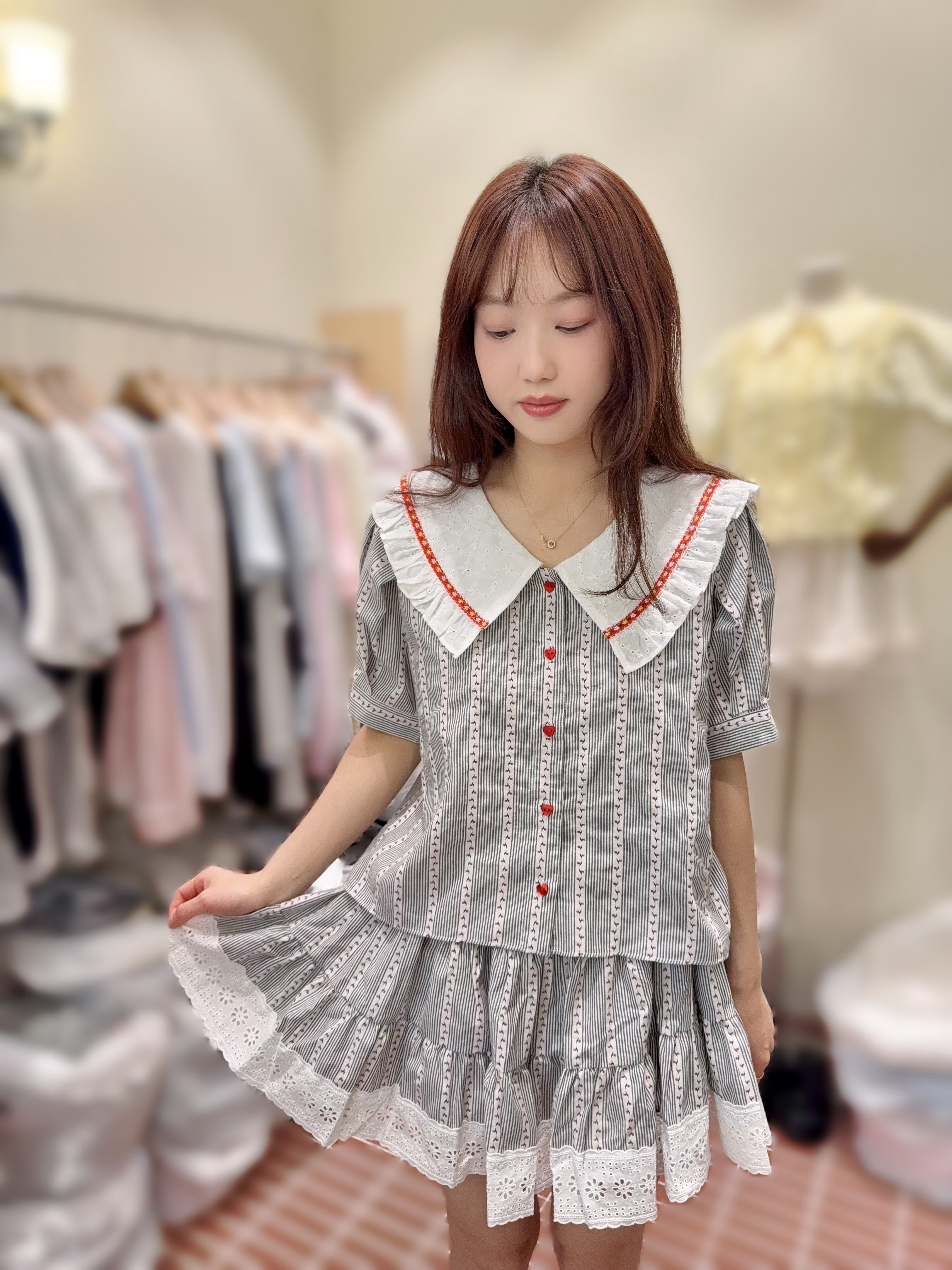 BE71 上衣 胸42 長22 $519 (一口價)