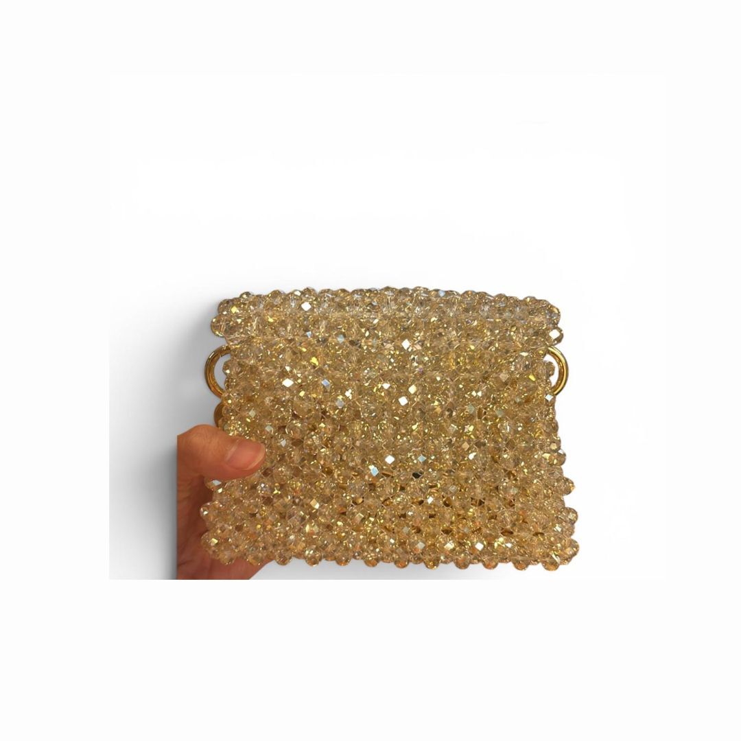 1PO0506-838 [PALERA MILANO] Jean's Selection - Mini Roma Gamboge Gold Hardware 100cm #BGMROU-C10X8A (EU)