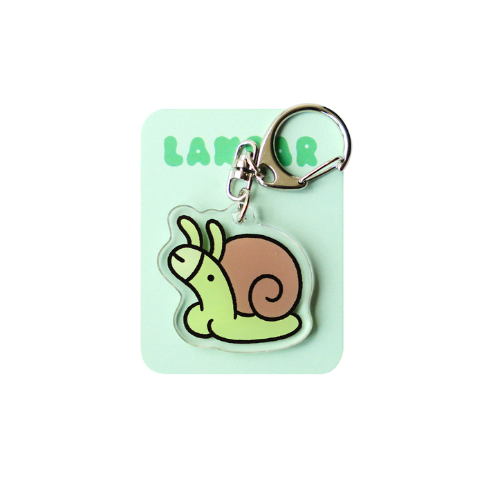 Lanparman｜壓克力吊飾｜蝸牛ㄐㄐ