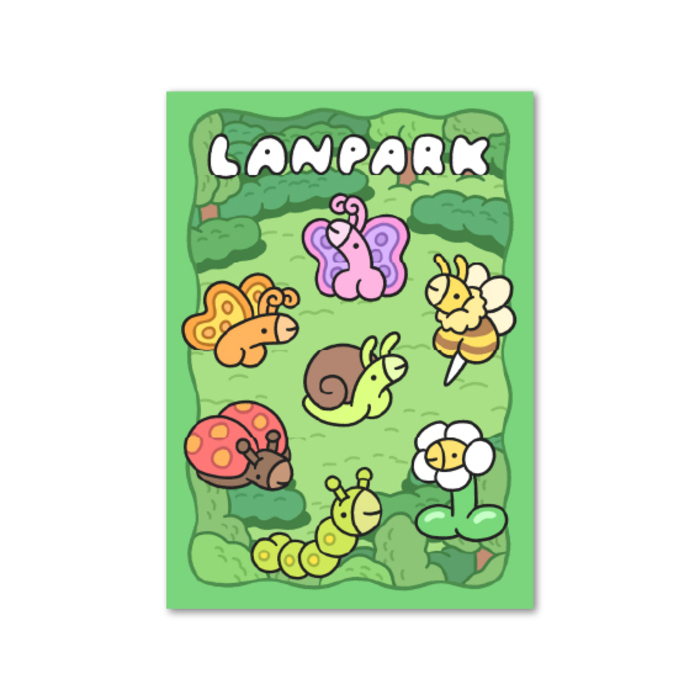 Lanparman｜貼紙｜昆蟲ㄐㄐ