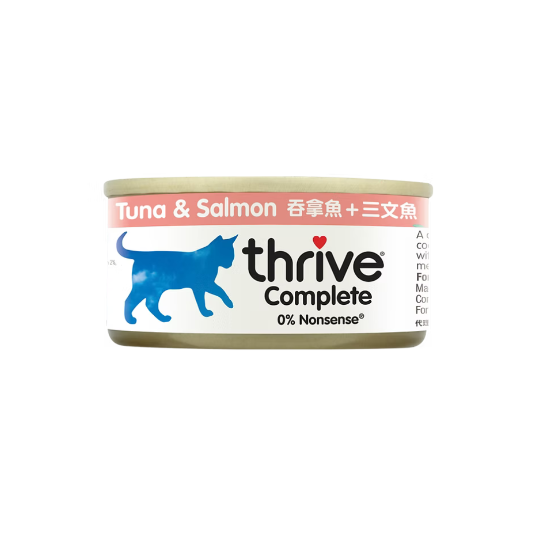 Thrive 脆樂芙貓主食罐頭 | 吞拿魚+三文魚 | 75g