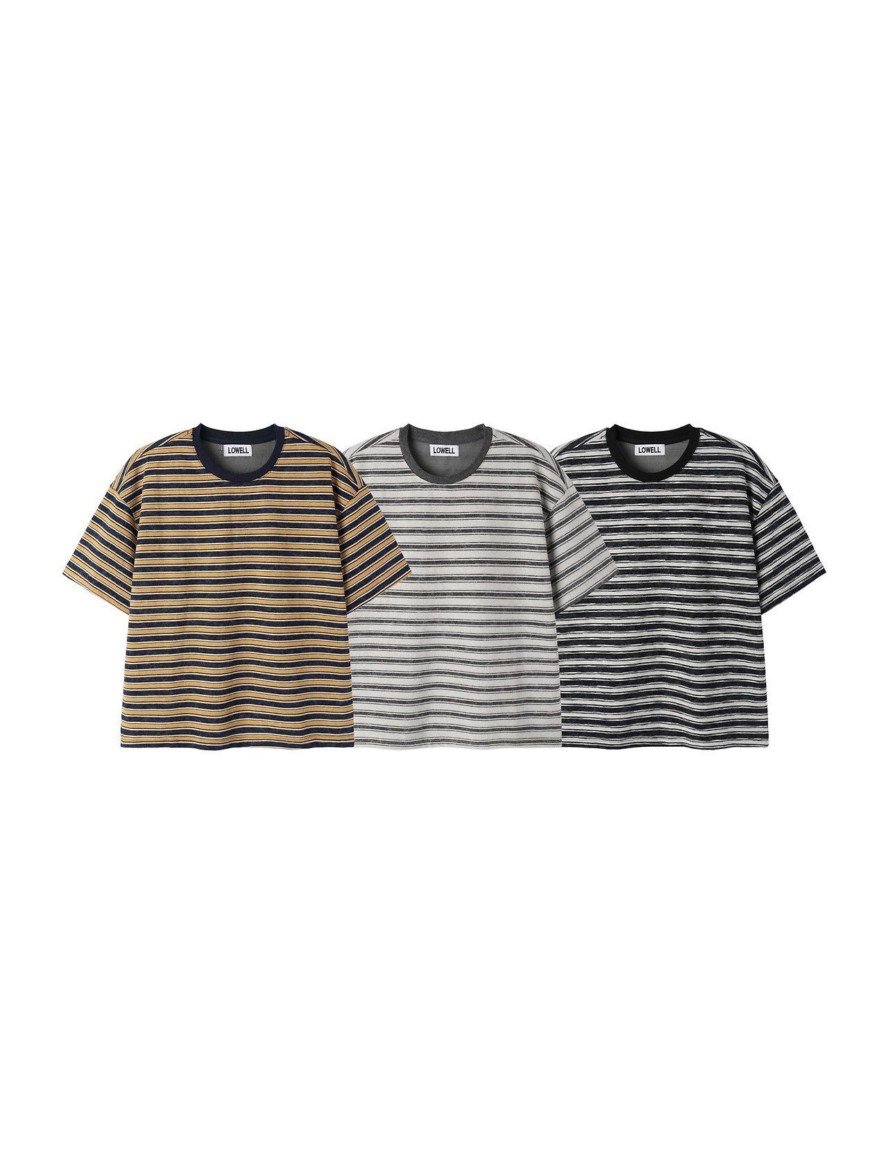 橫間短袖Tee Lowell-098T