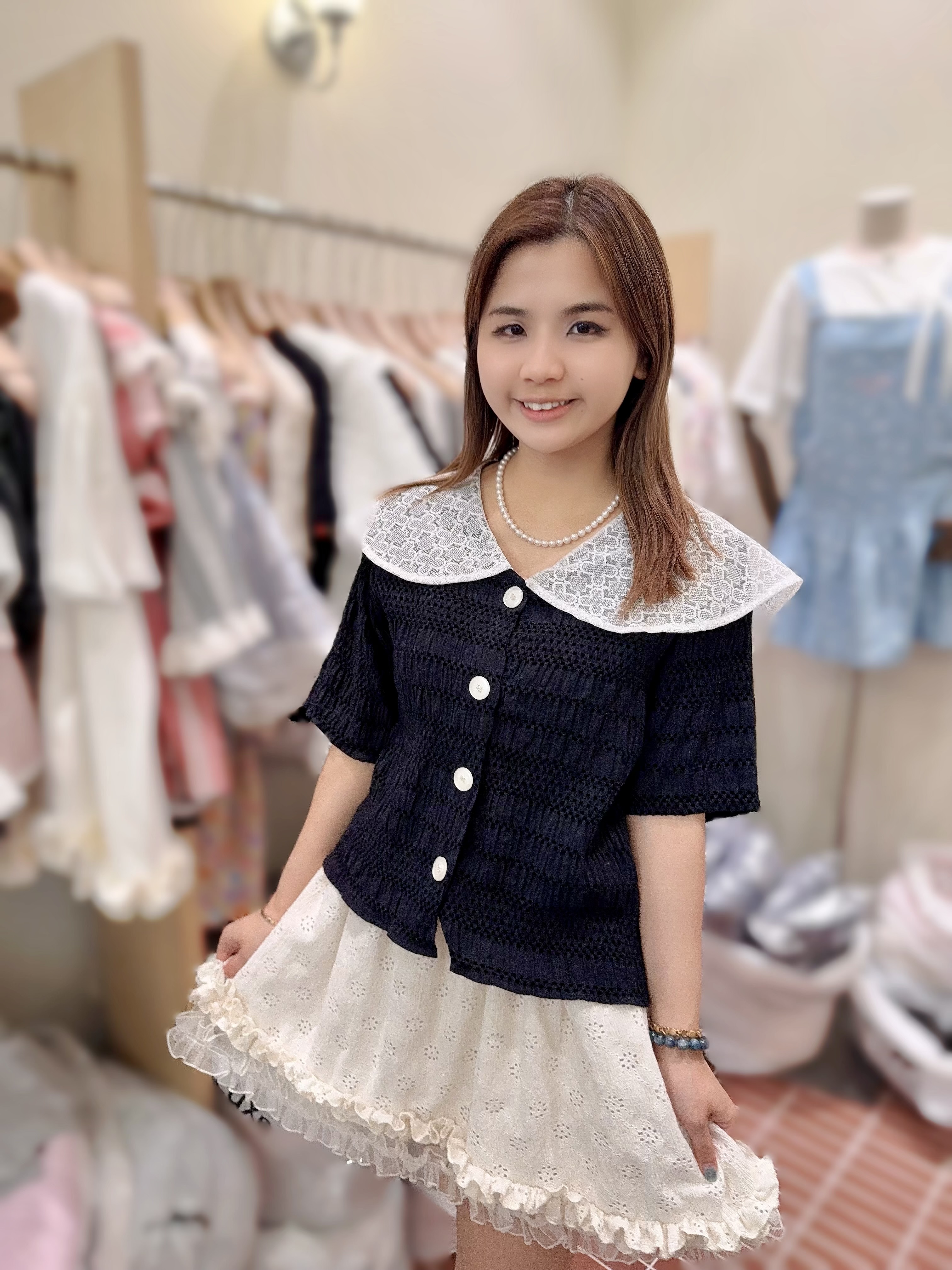 BE74 上衣 胸44 長22 $489 (一口價)