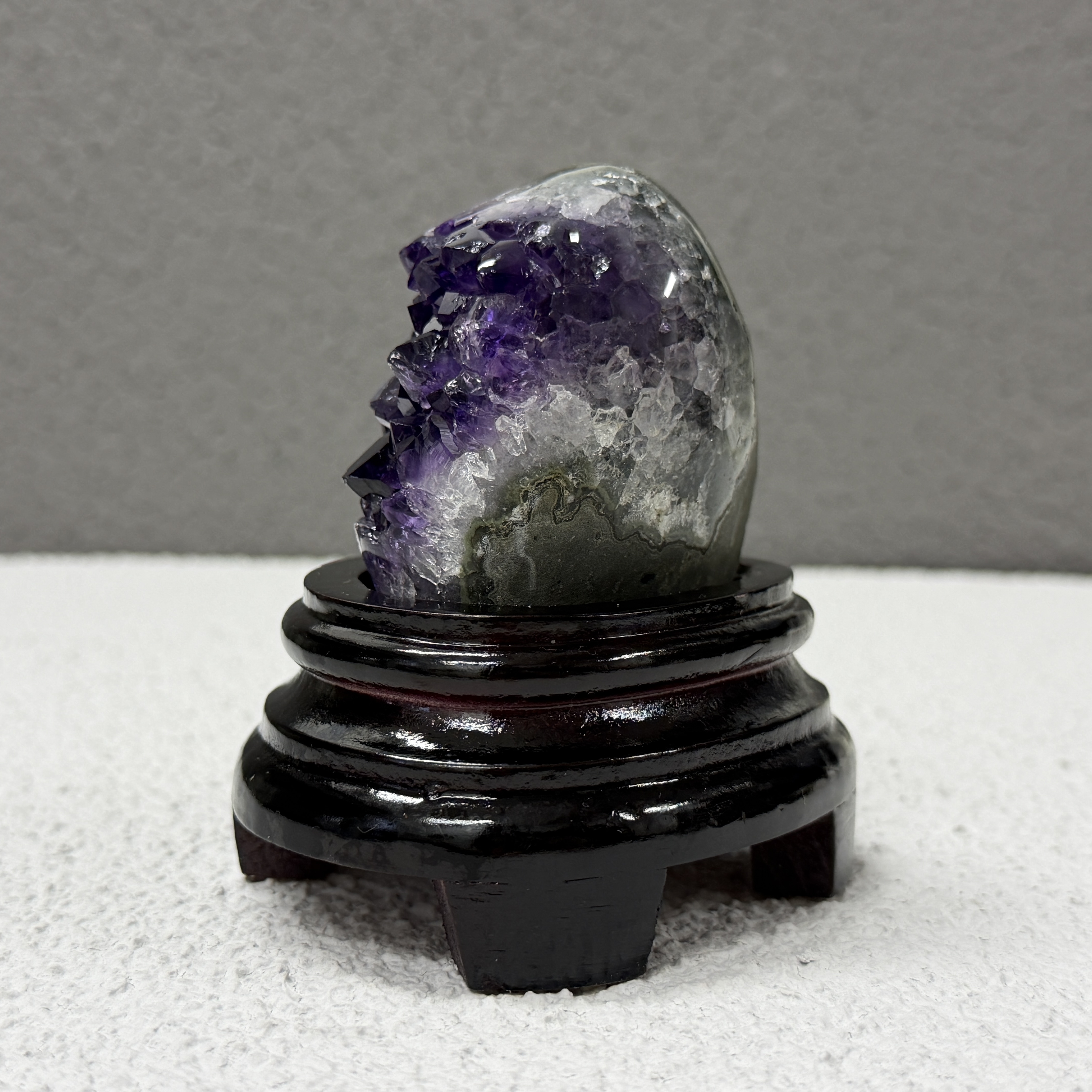 頂級色紫晶簇 379G AC2411