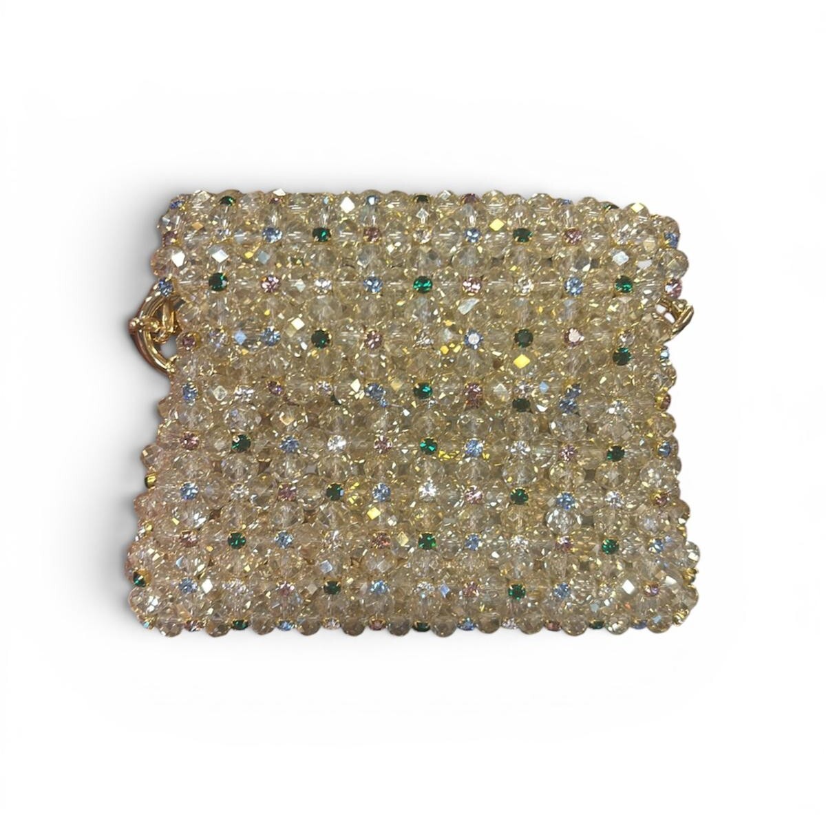 1PO0506-842 [PALERA MILANO] Jean's Selection - Mini Roma Gamboge Multicolor Gold Hardware 100cm #BGMROU-C10X8A (EU)