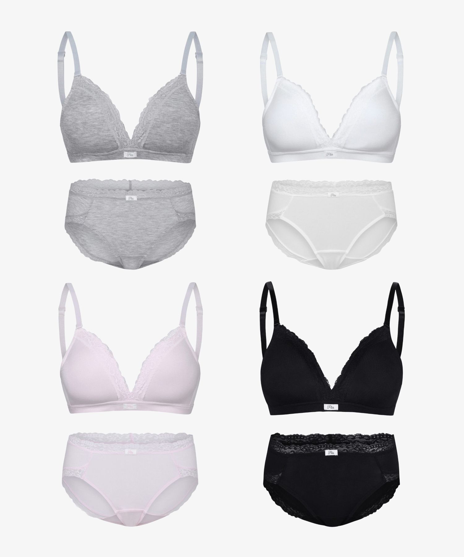FILA UNDERWEAR 無鋼圈內衣褲套組 1170FI261BR01F010067
