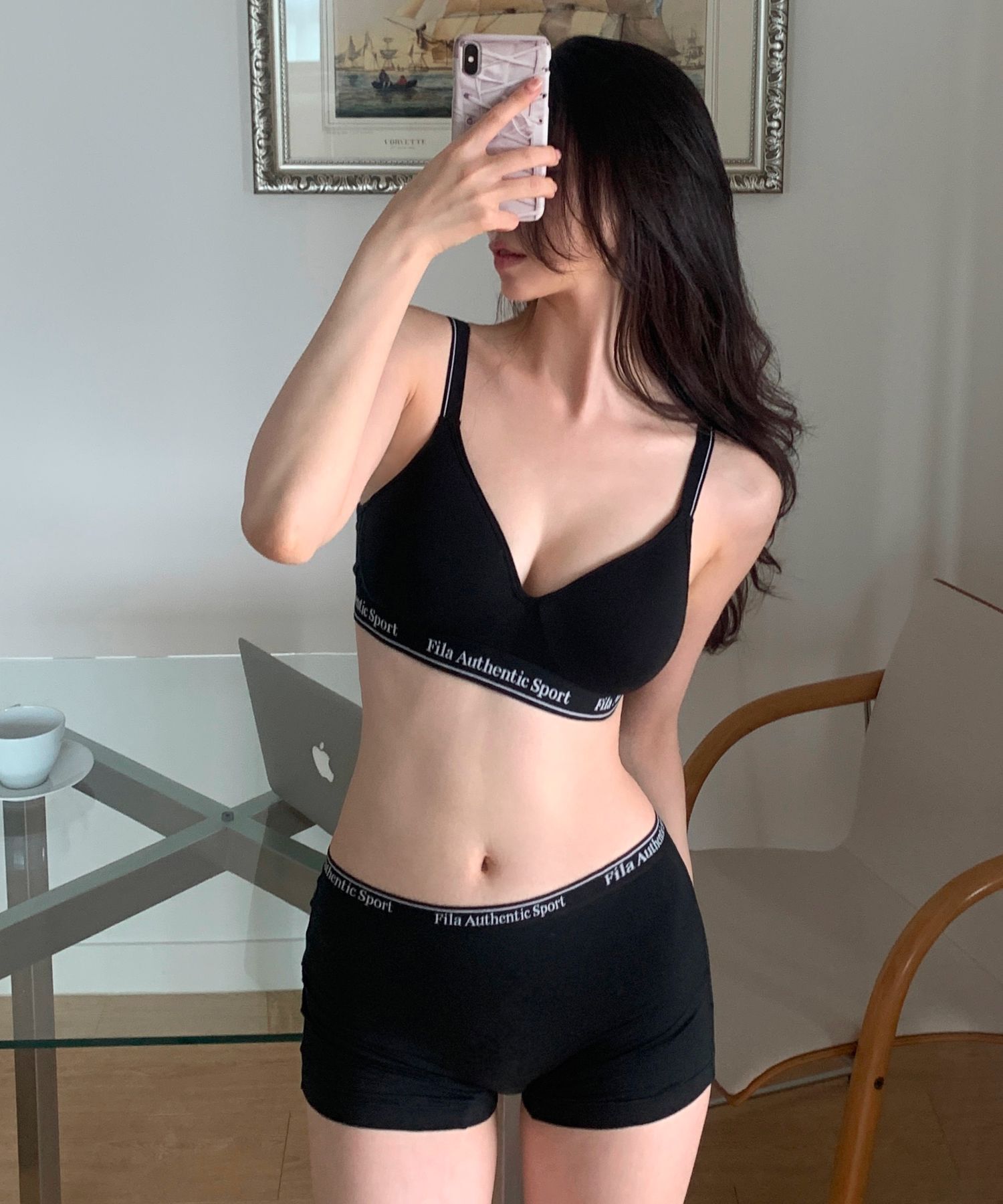 FILA UNDERWEAR 無鋼圈美胸內衣褲套裝 1170FI4BAH1105FLML