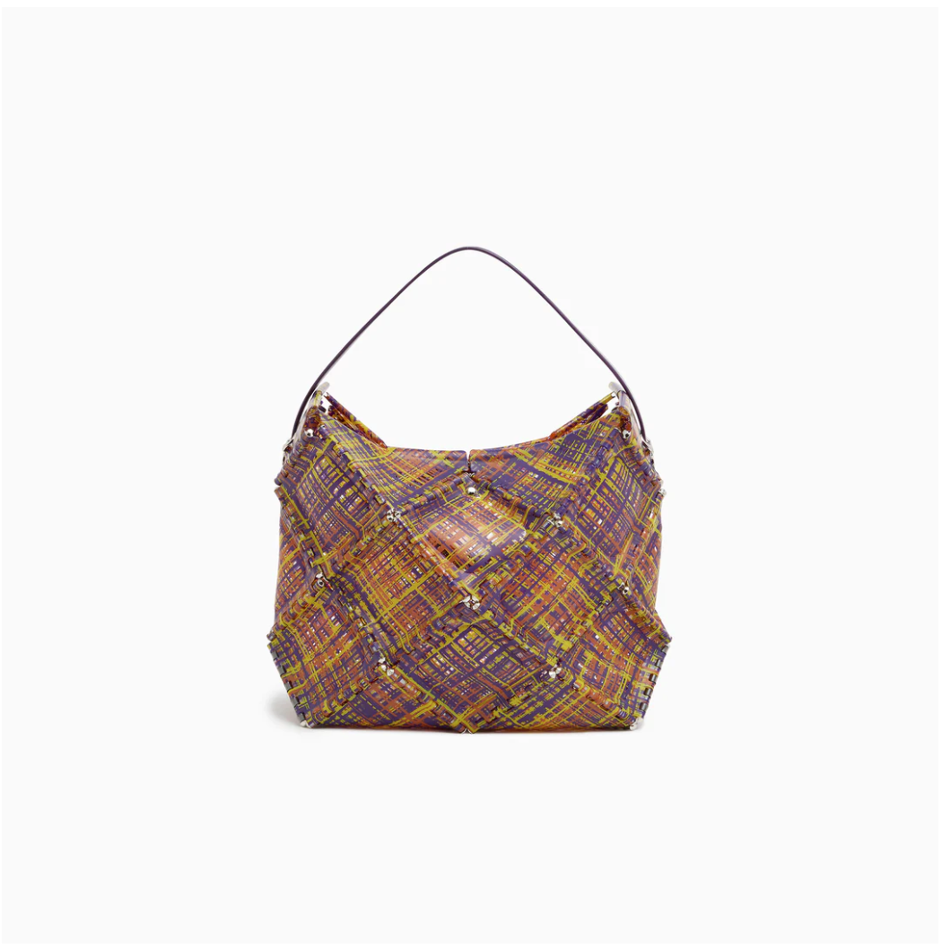 0507JP09-JPDAY-HBAG-BOAT TWEED (Yellow mix)(A9)