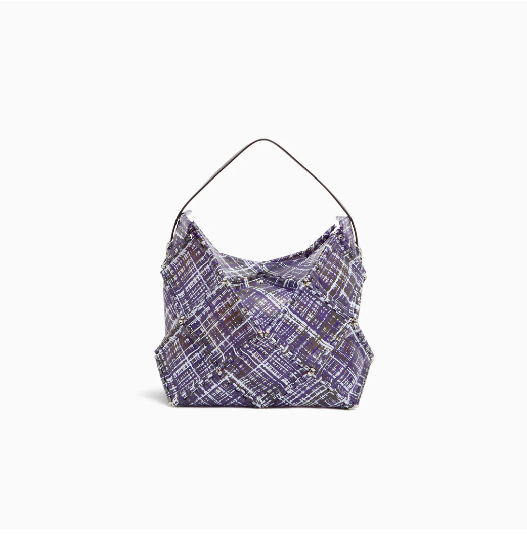 0507JP08-JPDAY-HBAG-BOAT TWEED (White mix)(A8)