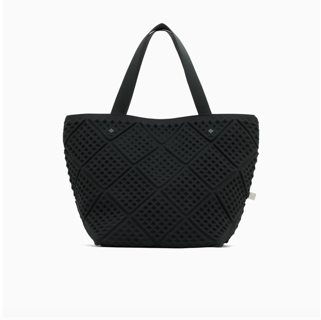 0507JP19-JPDAY-HBAG-WAF-FUL TOWN TOTE (Black)(A19)