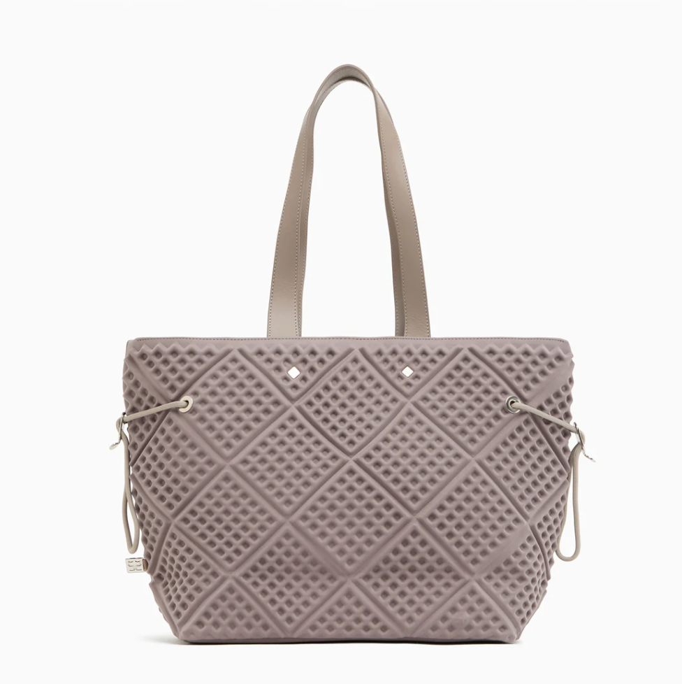 0507JP30-JPDAY-HBAG-WAF-FUL TUCK TOTE(Greige)(A30)