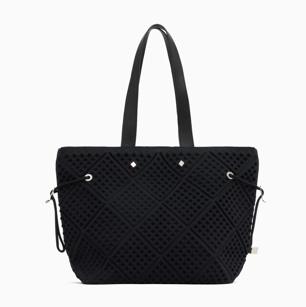 0507JP31-JPDAY-HBAG-WAF-FUL TUCK TOTE(Black)(A31)