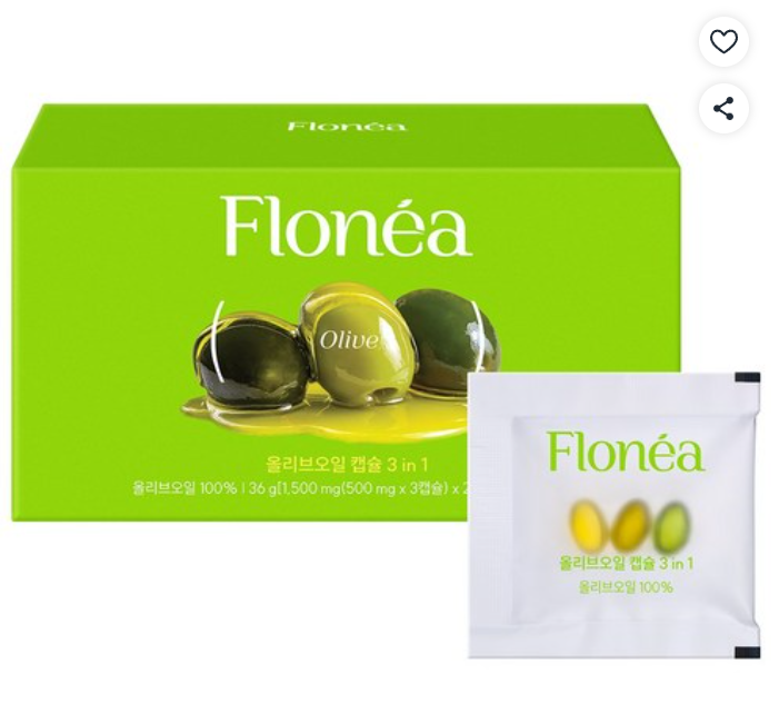 AB260506-E24 Flonea 3合1橄欖油膠囊 24 packs （exp：2027.9）