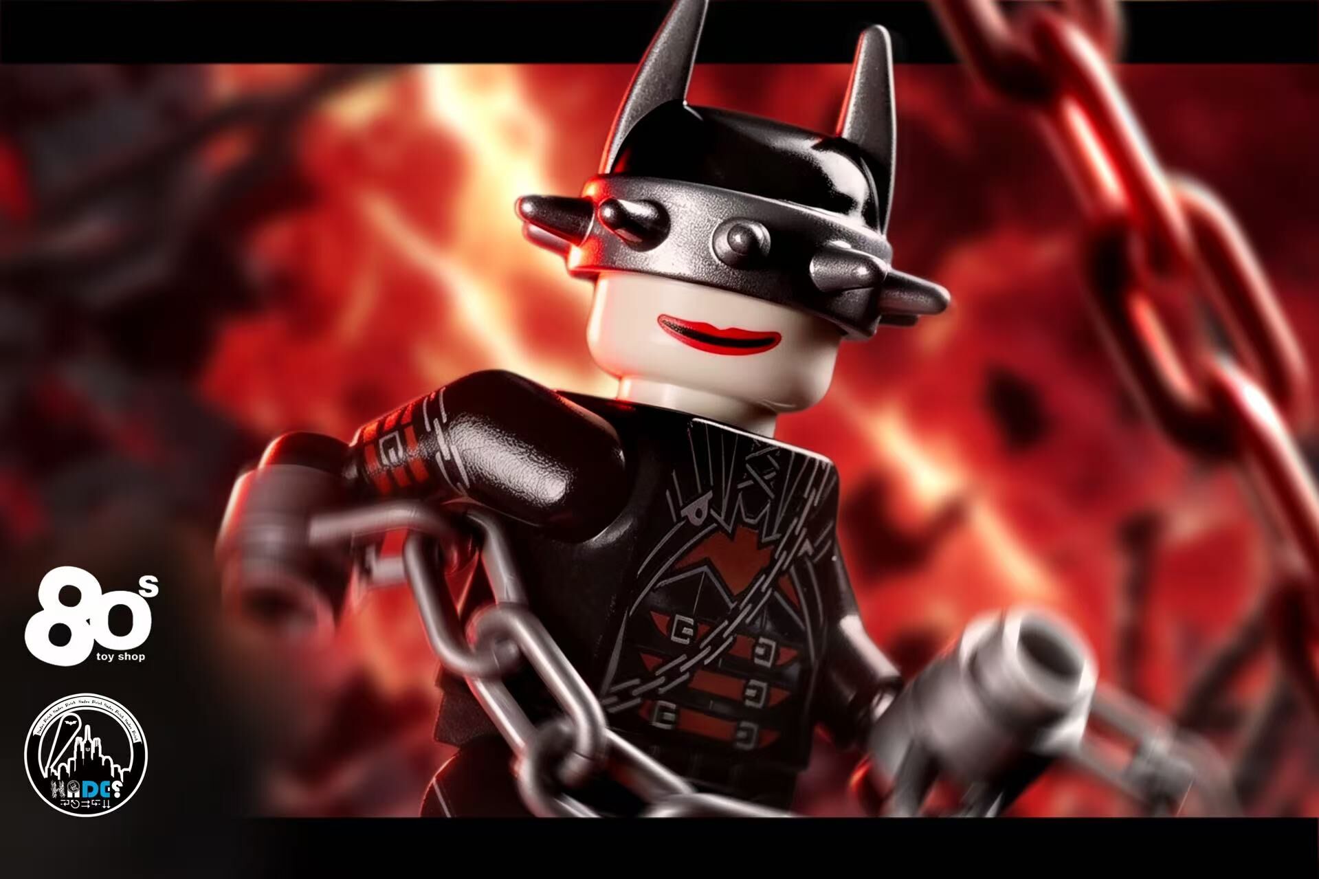 【預訂】【80sToys X Hades.Dc.Brick】狂笑蝙蝠