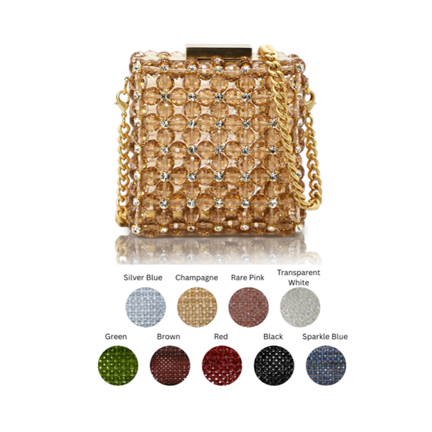 1PO0506-018 [PALERA MILANO] Clutch Mini Bag #BGCMIN-C10DBL (EU)