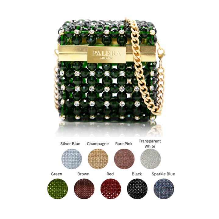 1PO0506-017 [PALERA MILANO] Clutch Micro Bag #BGCMIC-C10DBA (EU)