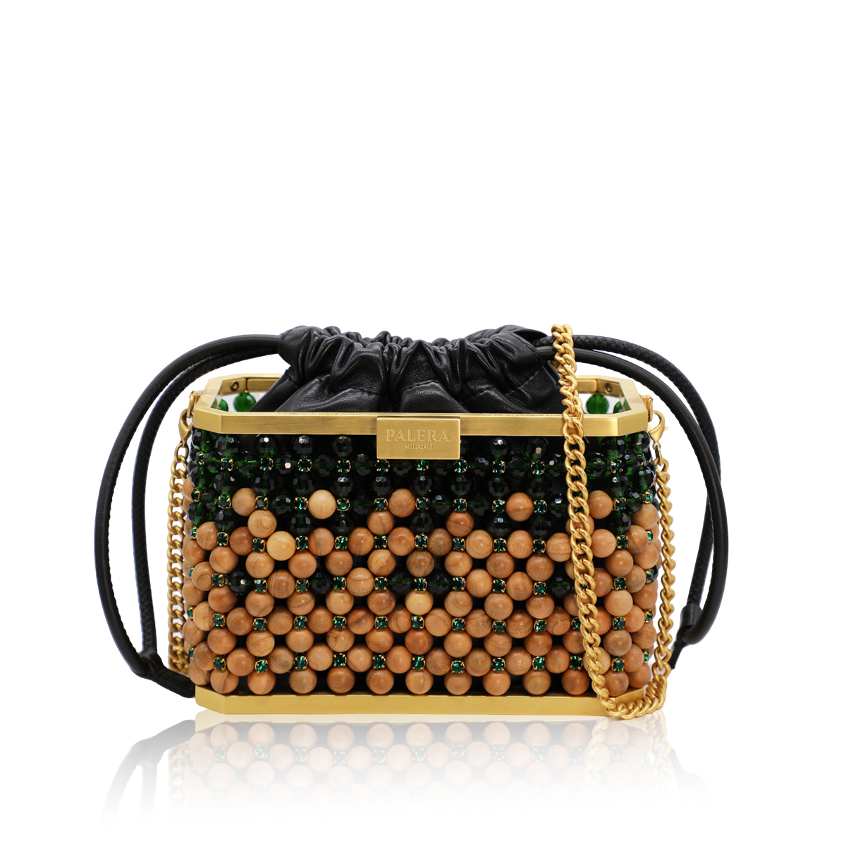 1PO0506-016 [PALERA MILANO] Amelia Wood Crystal #BGAMEL-C10DBW (EU)