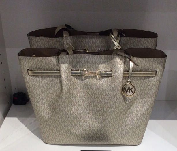 【預購】Michael Kors H050691 金色托特包