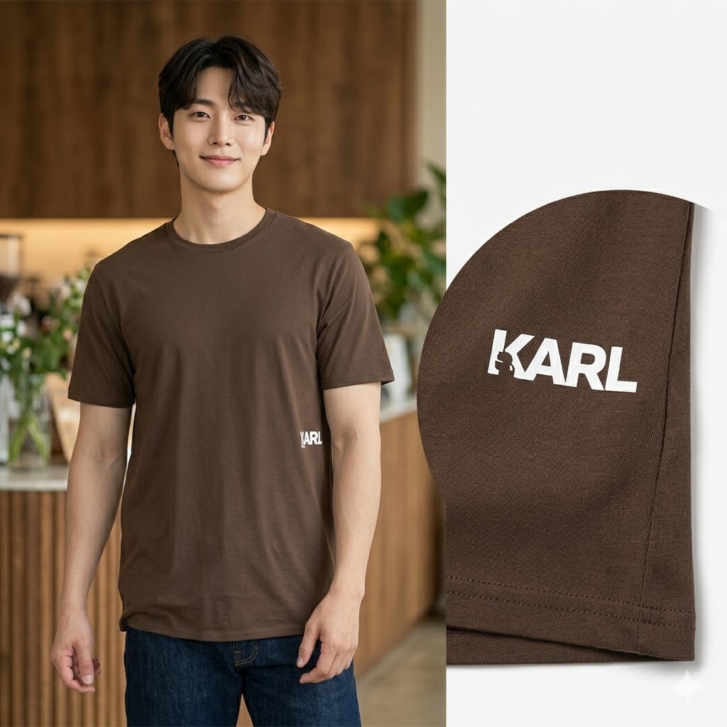 【預購】KARL LAGERFELD PARIS H050628 男裝短袖