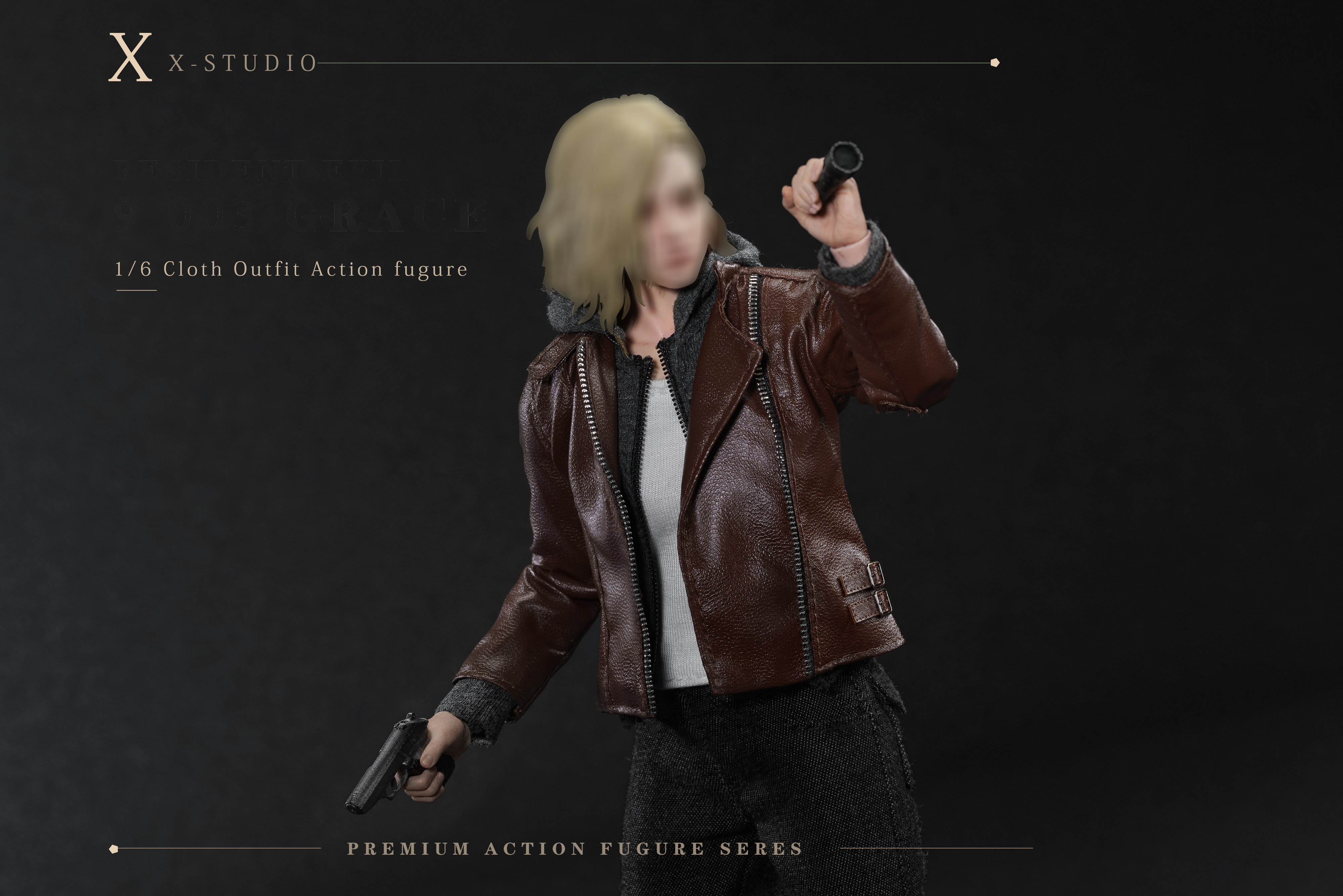 X-STUDIO- Bio 9-003 Female FBI 1/6 Scale Cloth Outfit A
