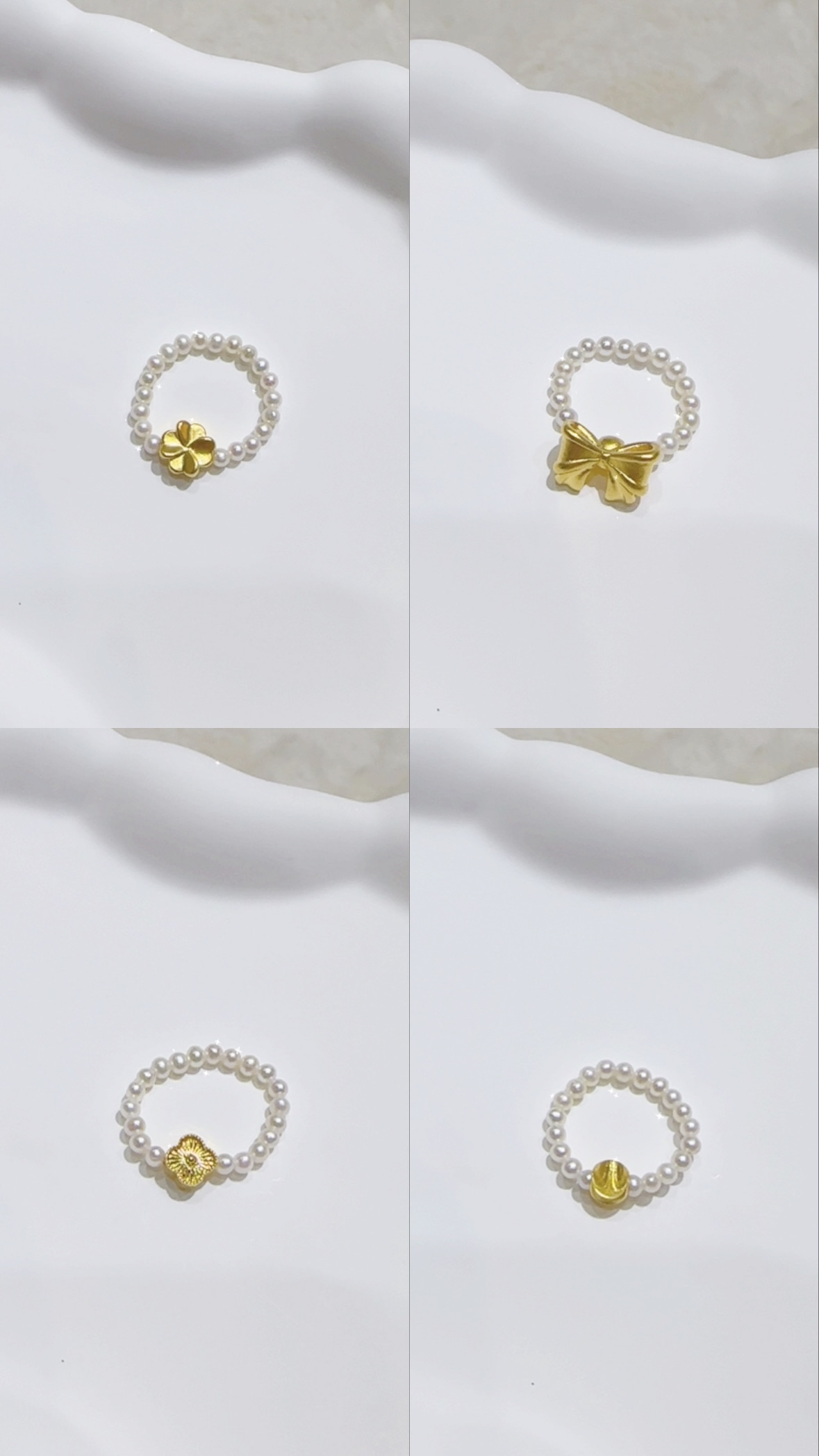 台灣淡水珍珠+9999黄金戒指💛 (預訂貨品)
