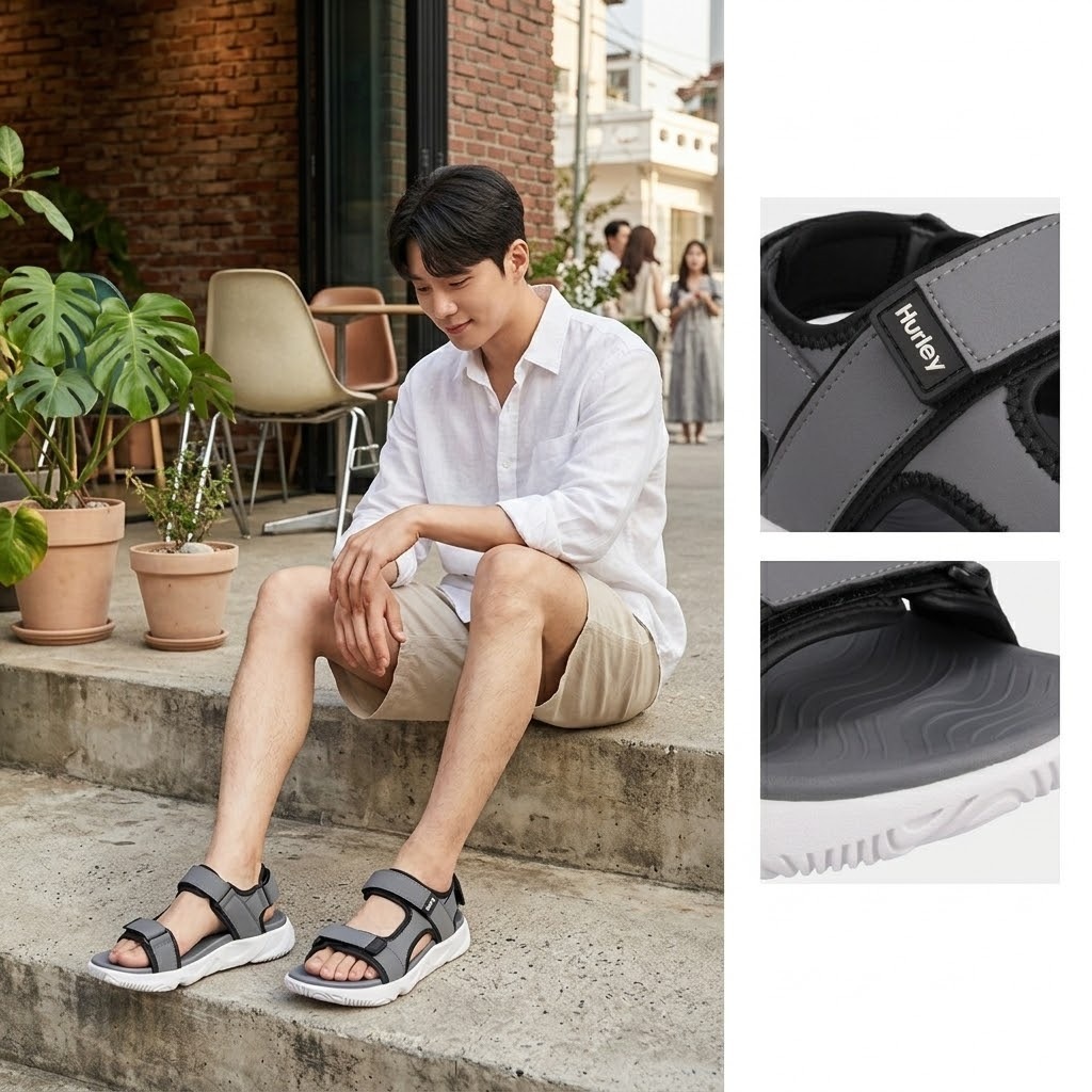 【預購】Hurley H050634 男裝涼鞋