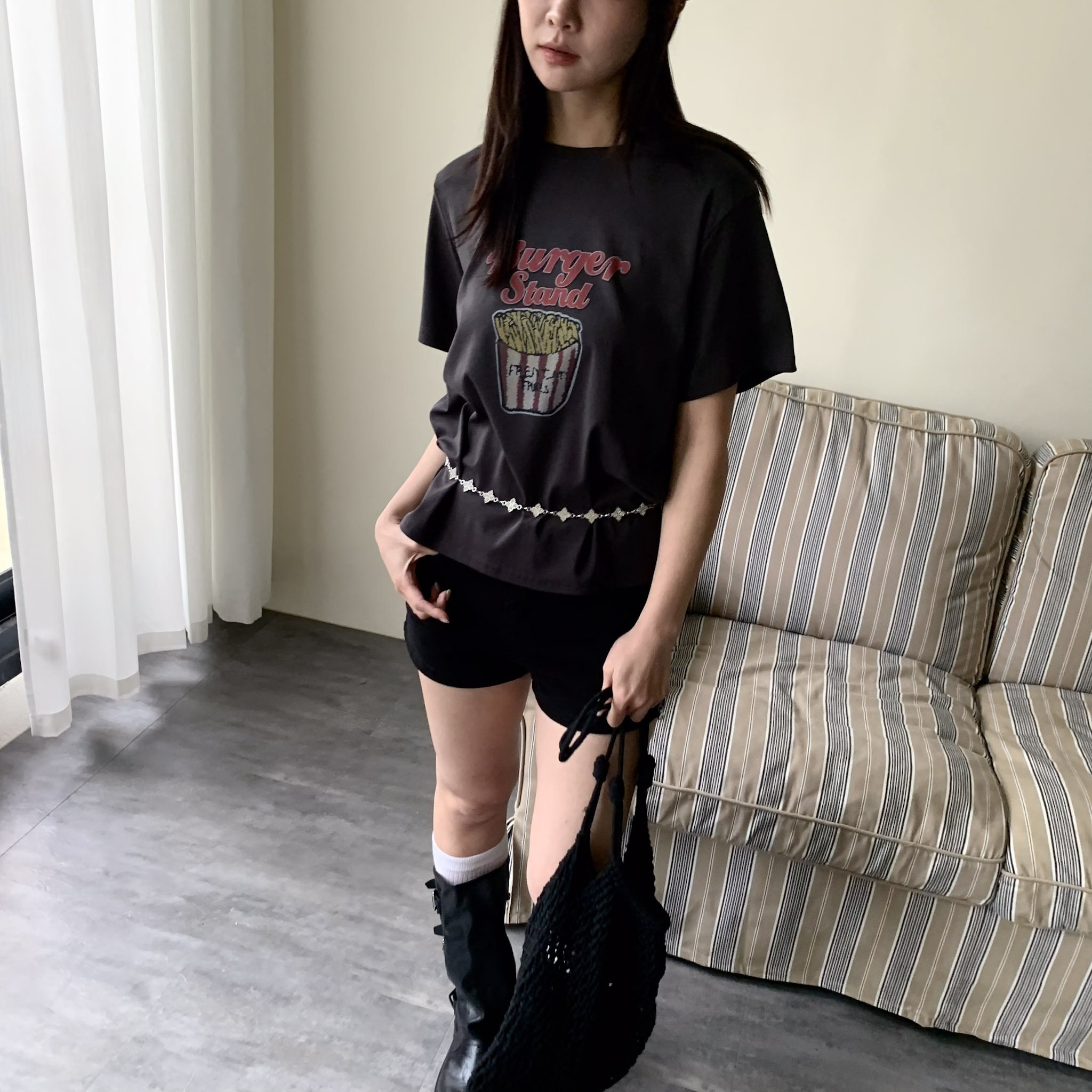ISA_Fortune Symbol 四葉草小滿鑽腰鍊_65018