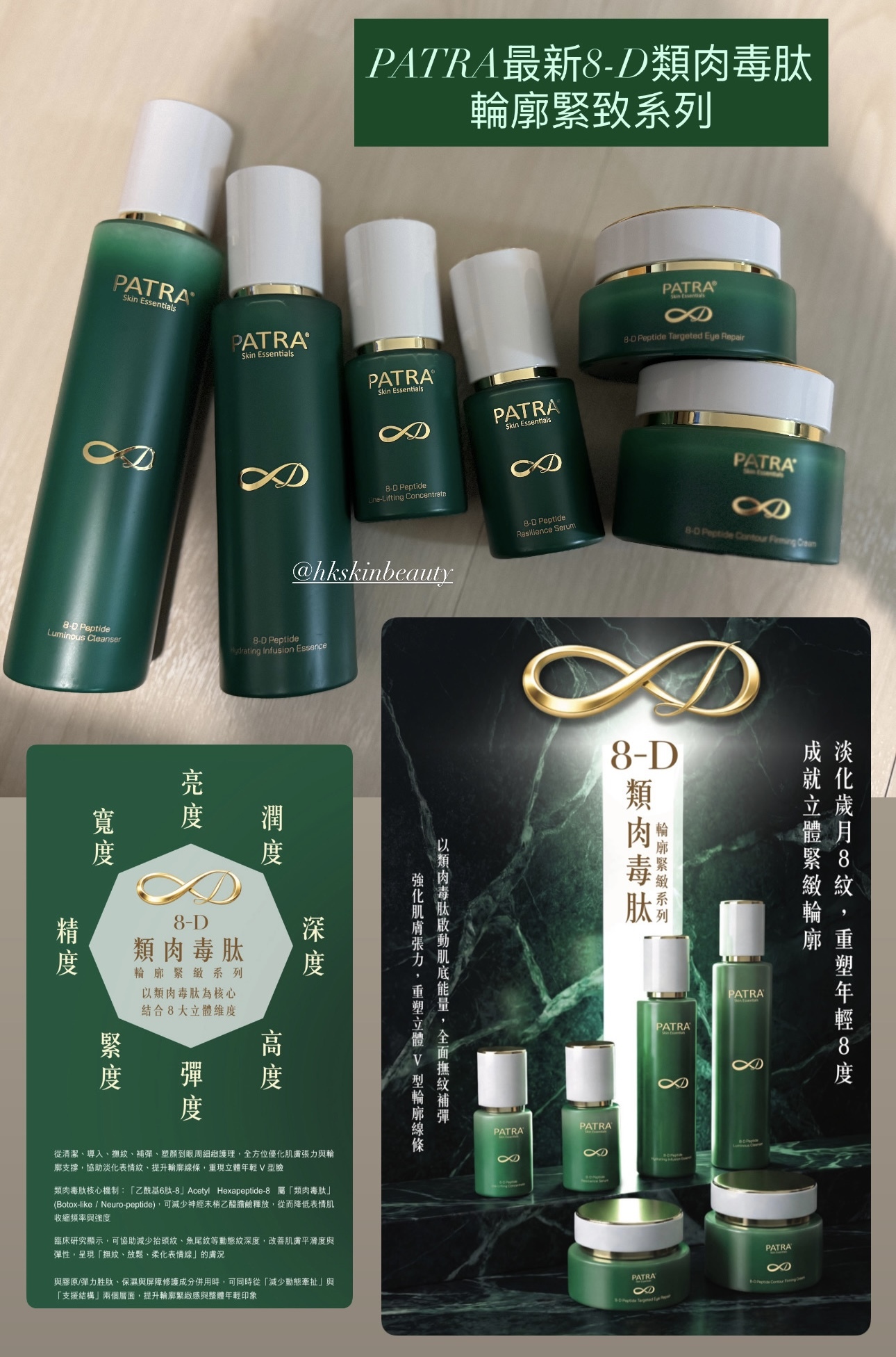 PATRA® 8D類肉毒肽系列