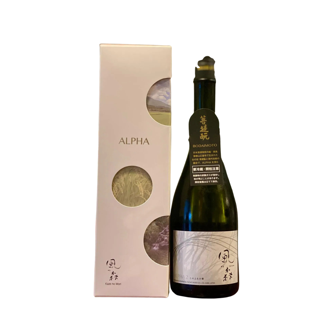 風之森 ALPHA 2 極上奢華 (この上なき華) 菩提酛 無濾過生原酒 (禮盒裝) 720ml