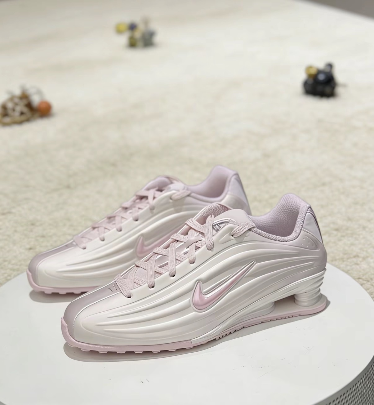 女鞋 NIKE W SHOX Z 淡粉 氣墊 緩震 復古 彈簧鞋 運動鞋【IR1222-600】