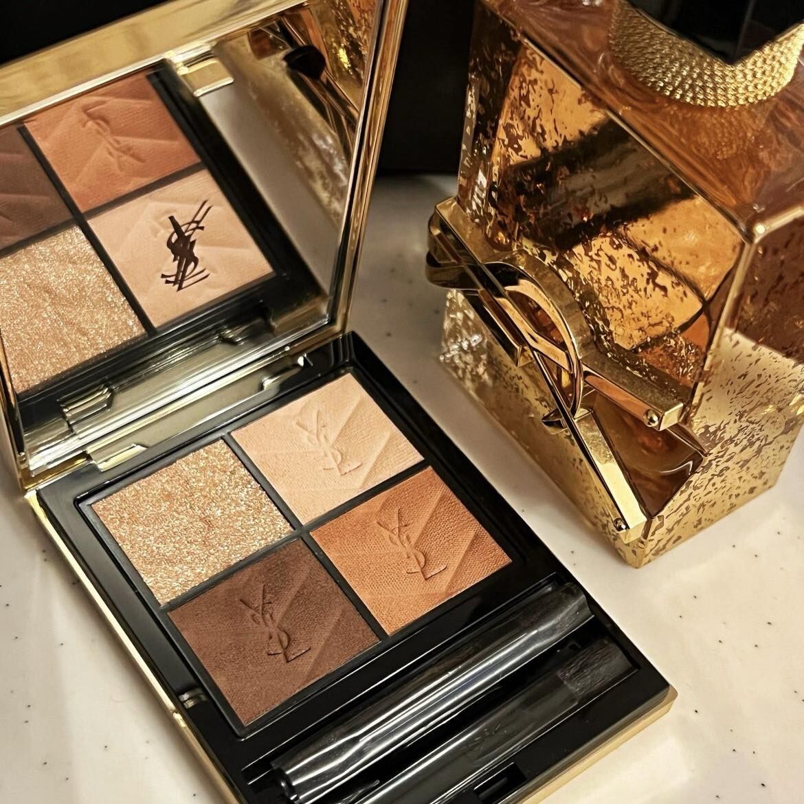 YSL 時尚4色眼影盤 4g