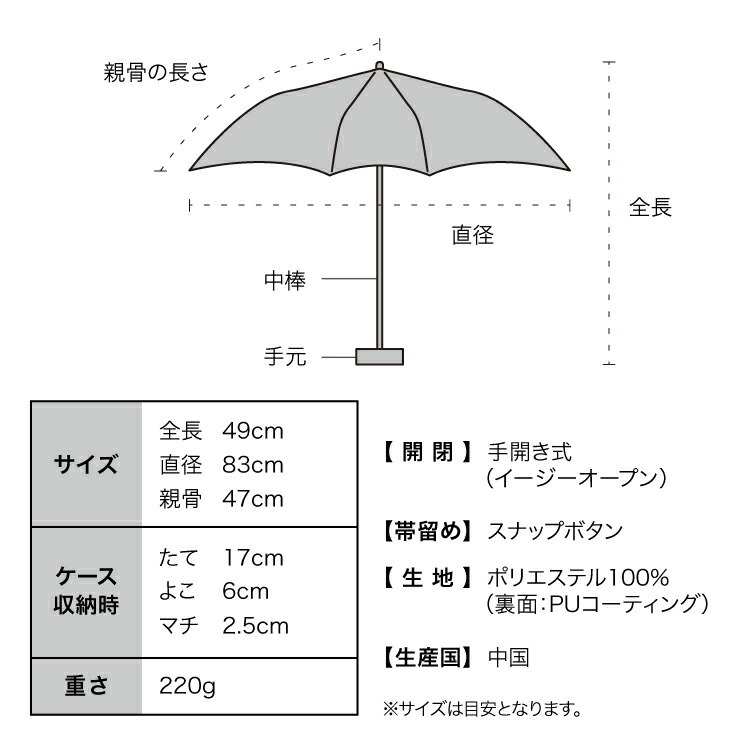 WPP099-HK004 WPC HEART & BORDER mini UMBRELLA *折實滿$499包順豐智能櫃*75live