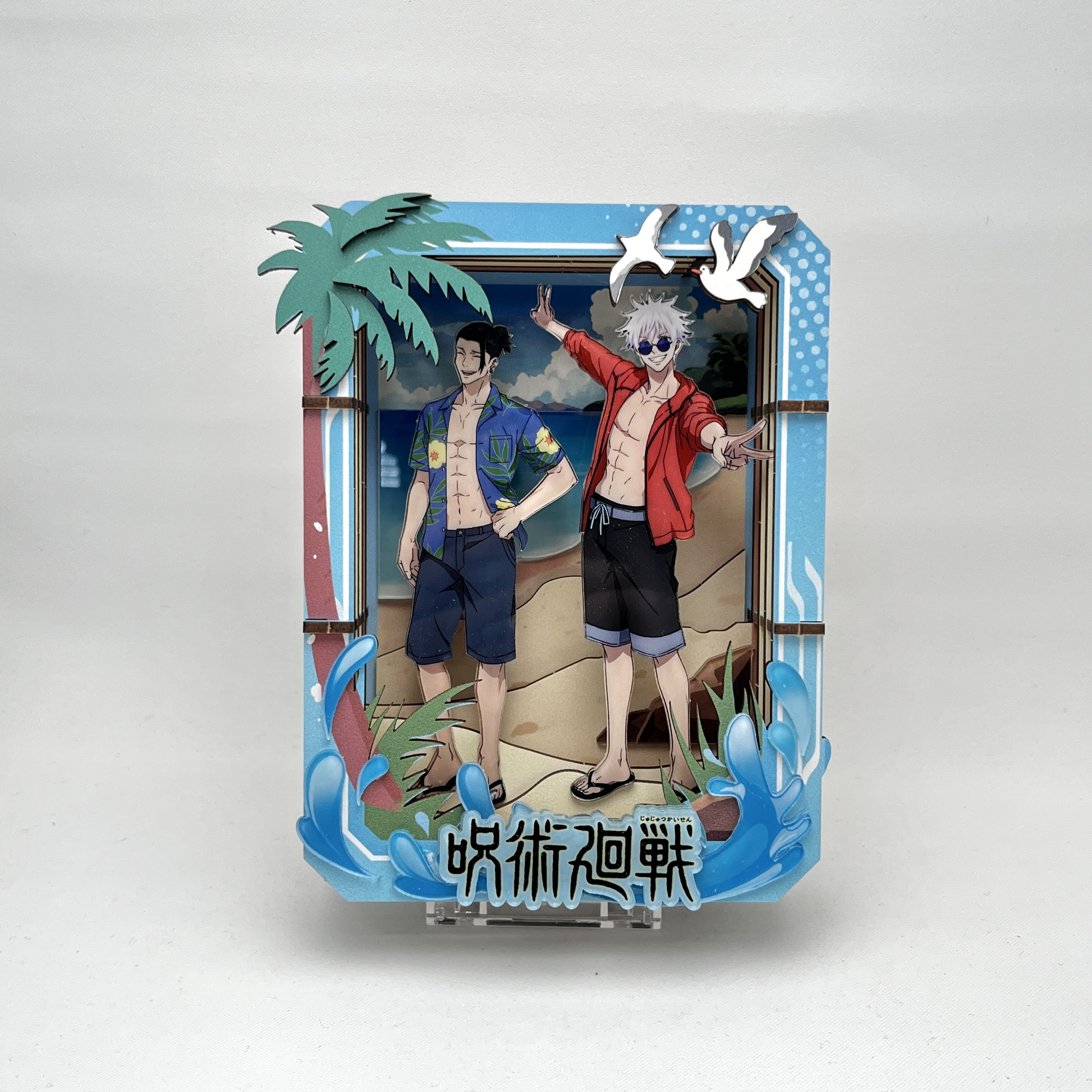PUREMIND 咒術迴戰 木拼壓克力場景組盲盒(4款4入) 2757VA-BOX