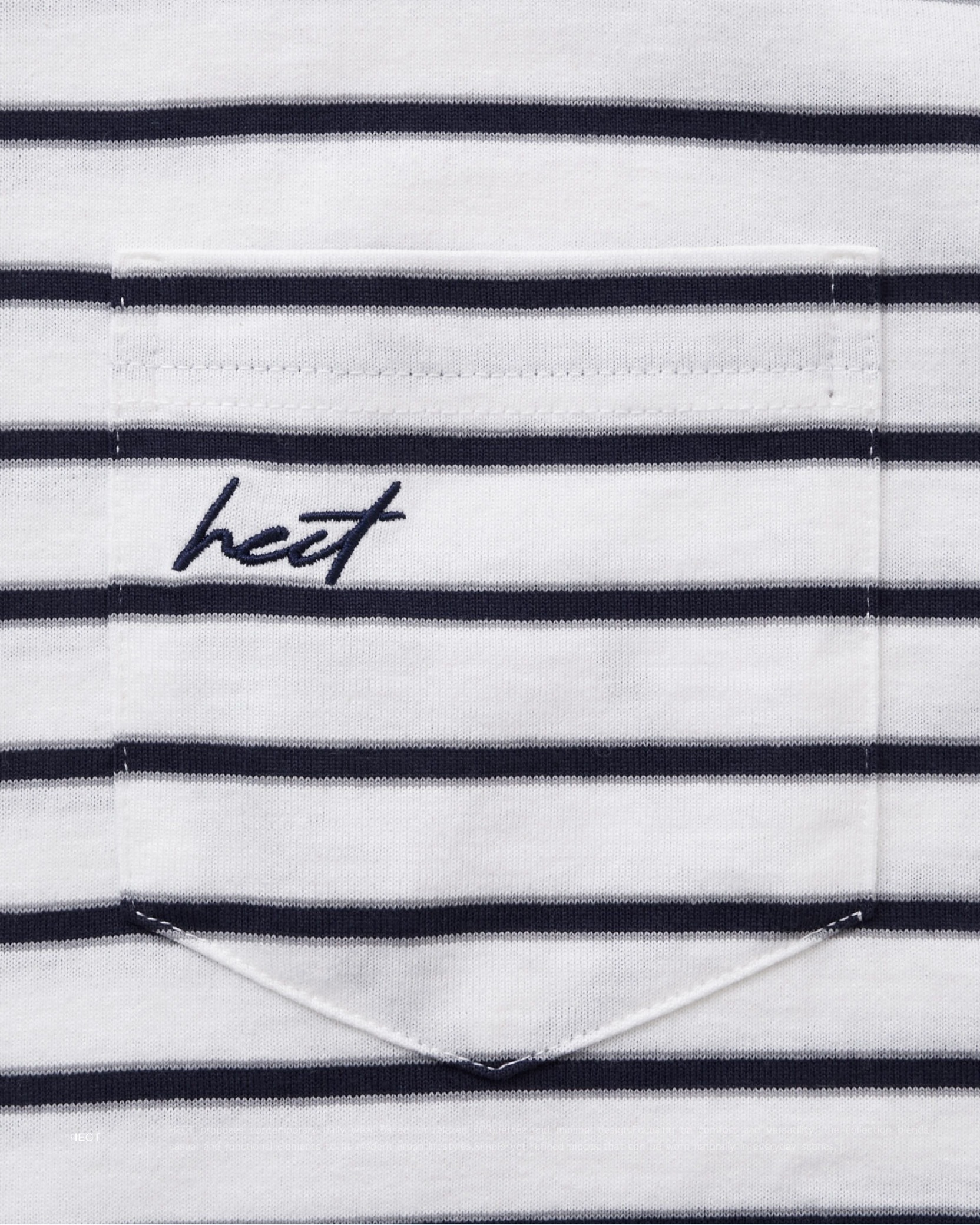 [ 預約販売 ]  HECT - Big Border S/S Tee / ビッグシルエットボーダー半袖Tシャツ