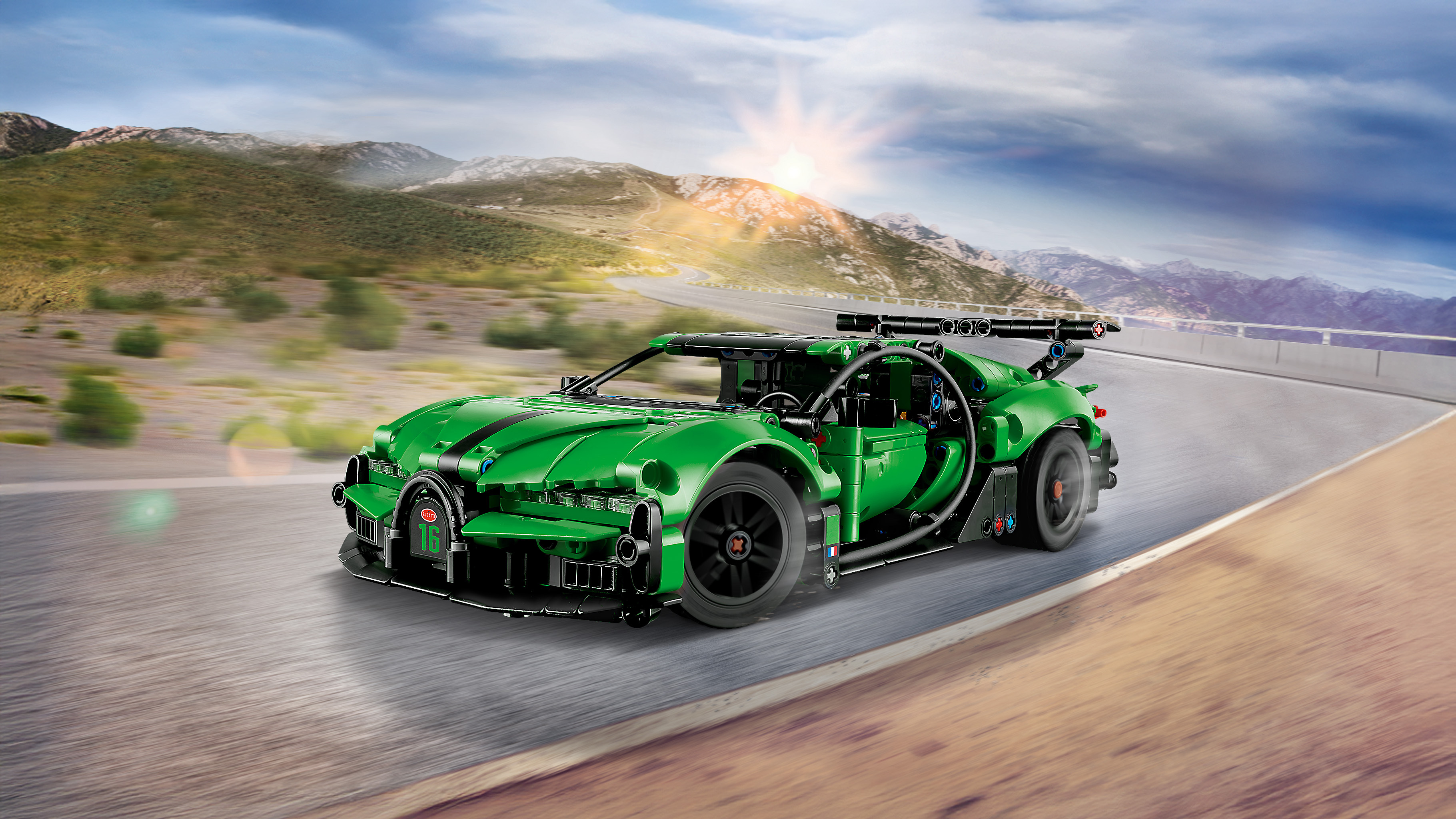 42241 綠色 Bugatti Chiron Pur Sport 極致超跑