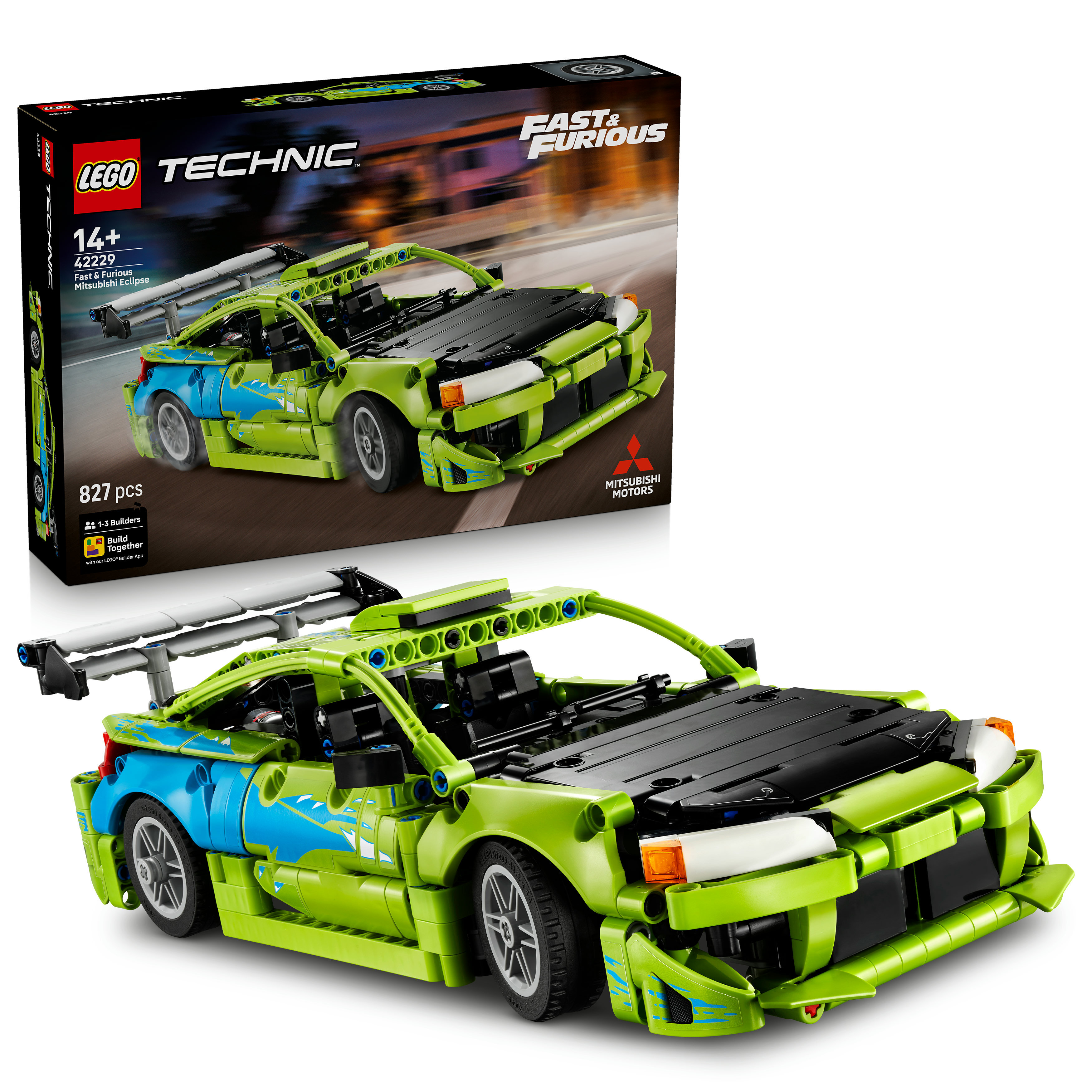 42229 Fast and Furious Mitsubishi Eclipse 汽車