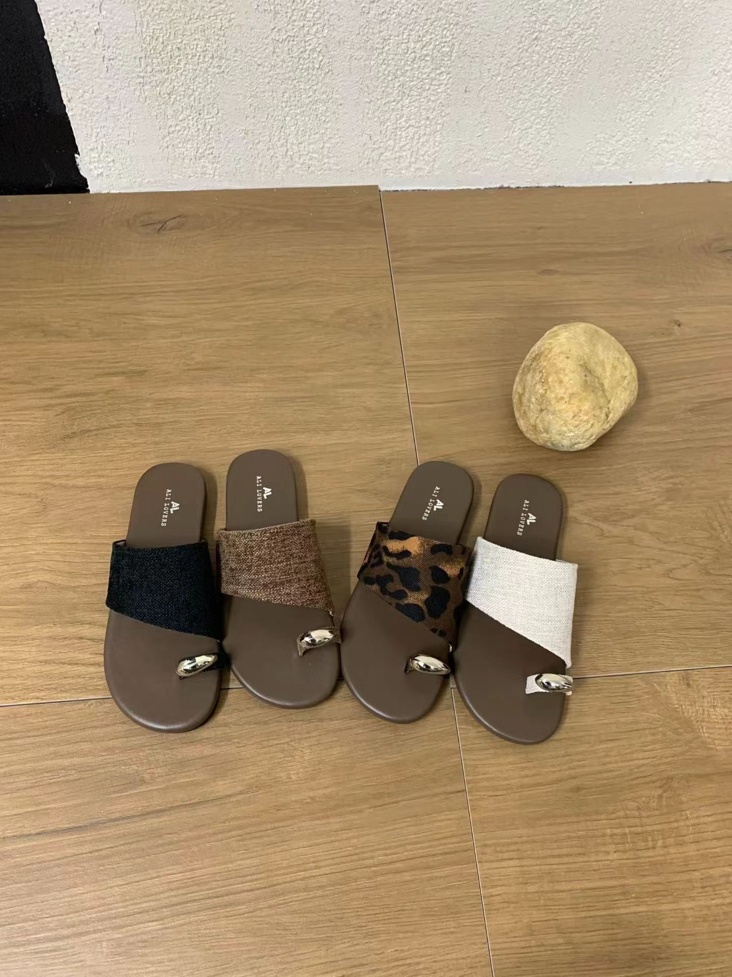 summer金屬套趾軟底拖