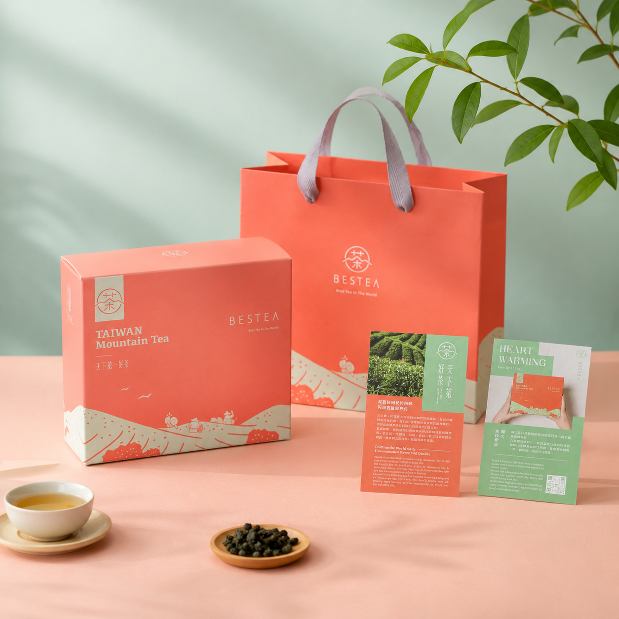 【 暖心茶山禮盒 】雙罐茶葉・自由配NT$800~5100
