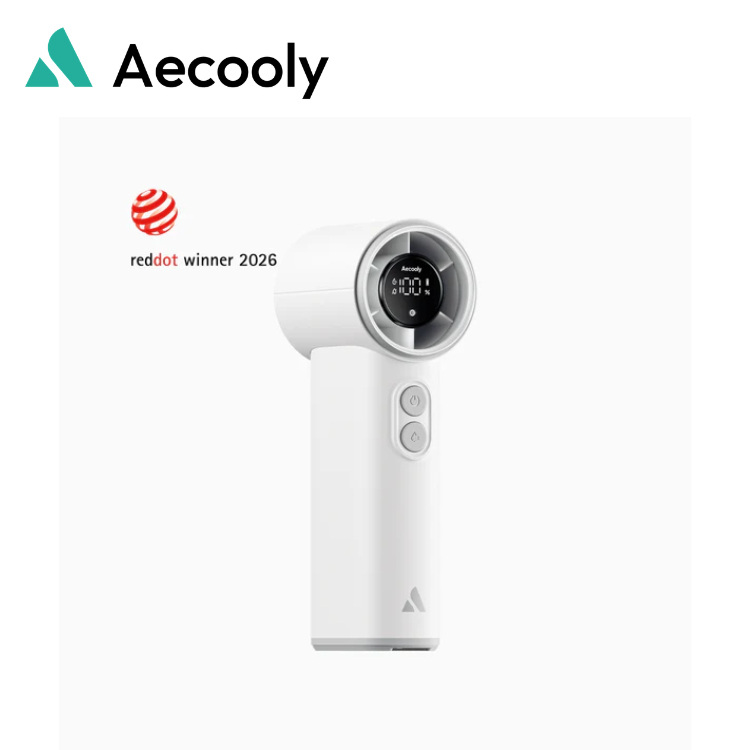 Aecooly Cool Air Pro手持製冷噴霧高速風扇 PM02 - 白色