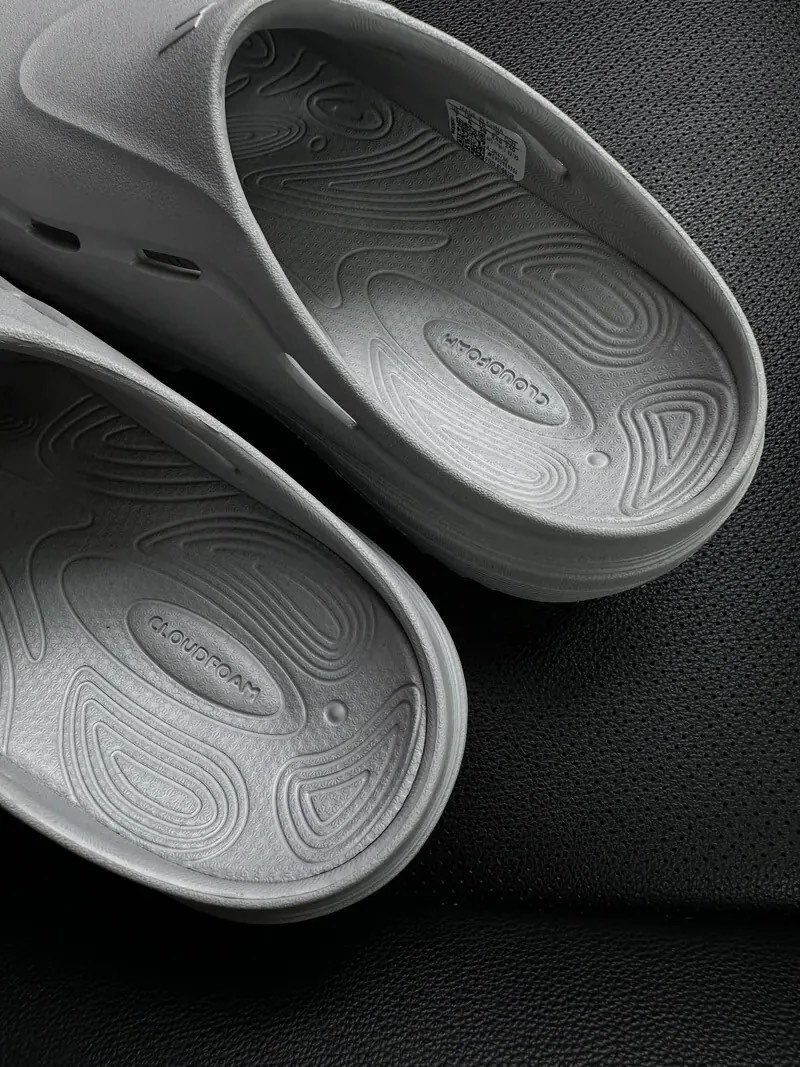 ADIDAS OZWAVE CLOG 防水 包頭拖鞋 灰色